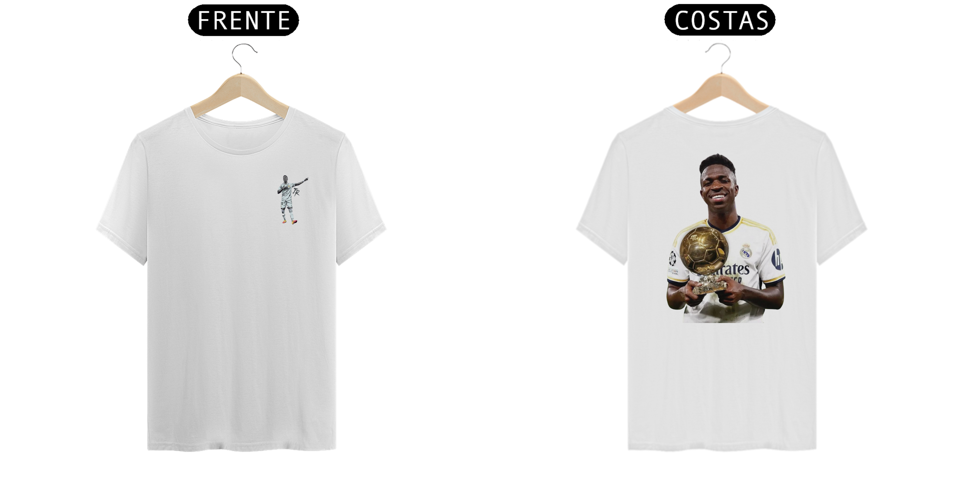 Vini JR Bola de Ouro Graphic Tee