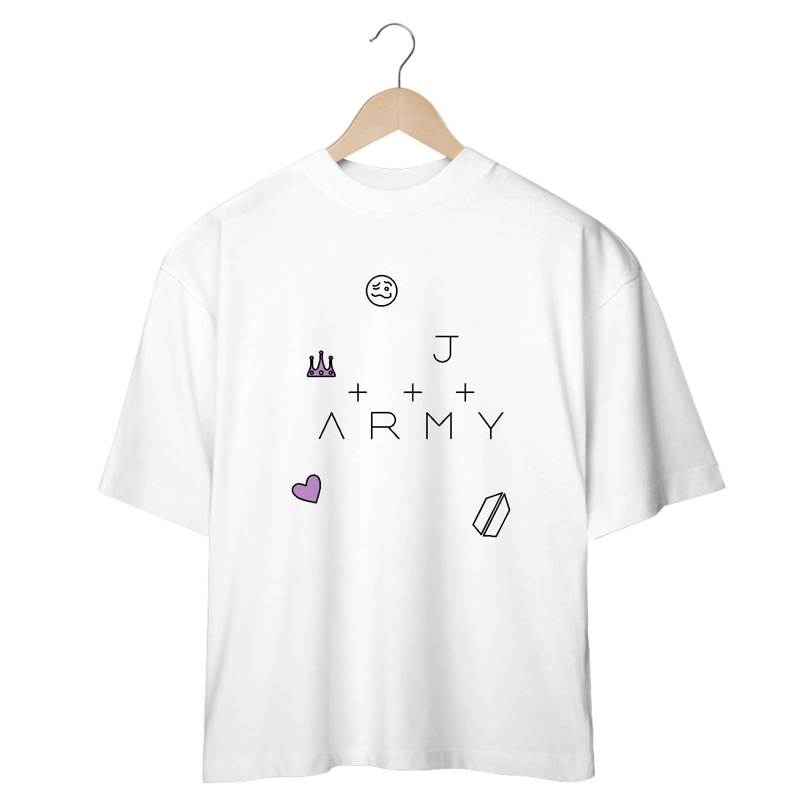 Camiseta Oversize - Tatoo Army JK