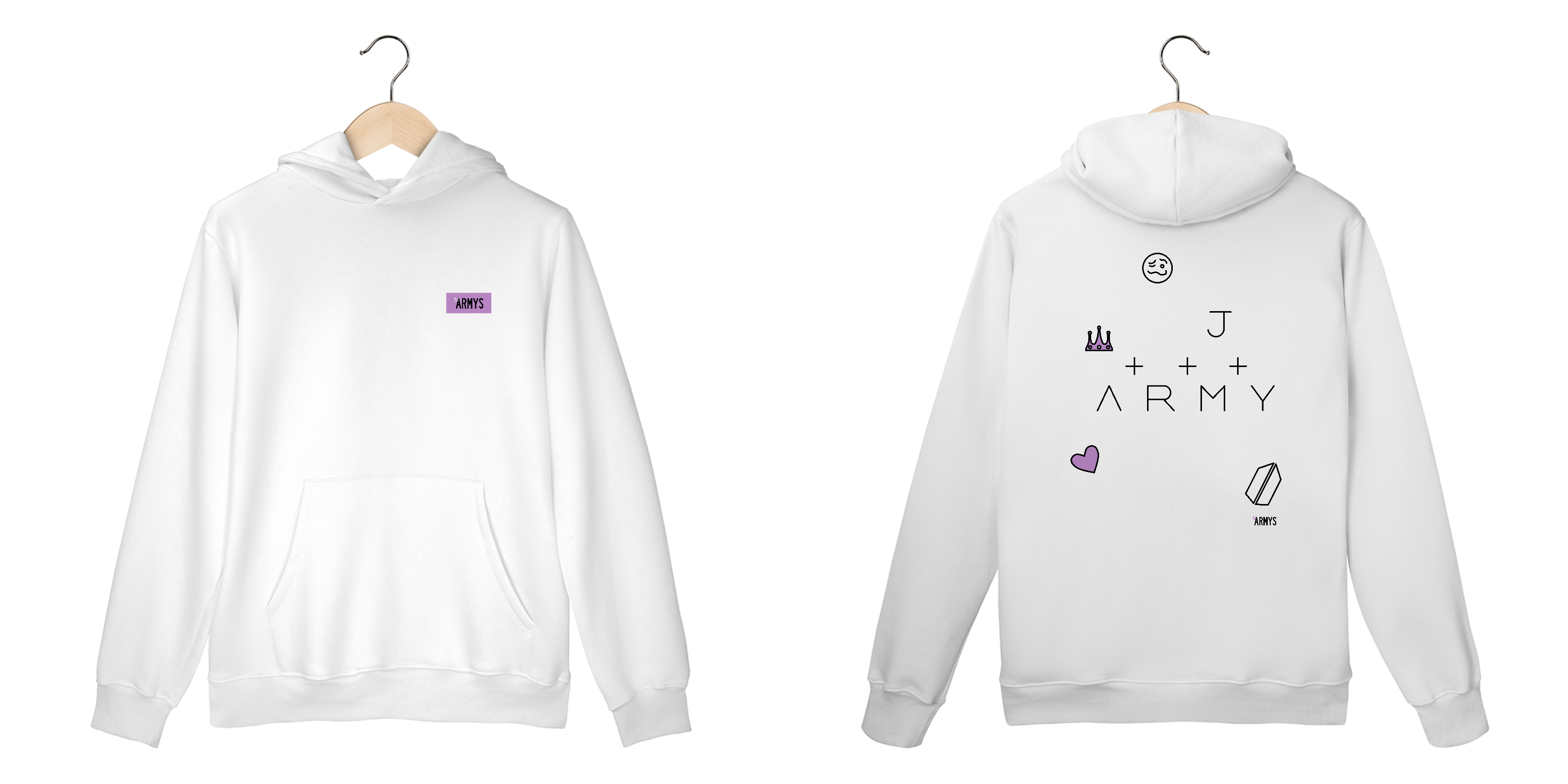 Moletom Canguru - To Armys