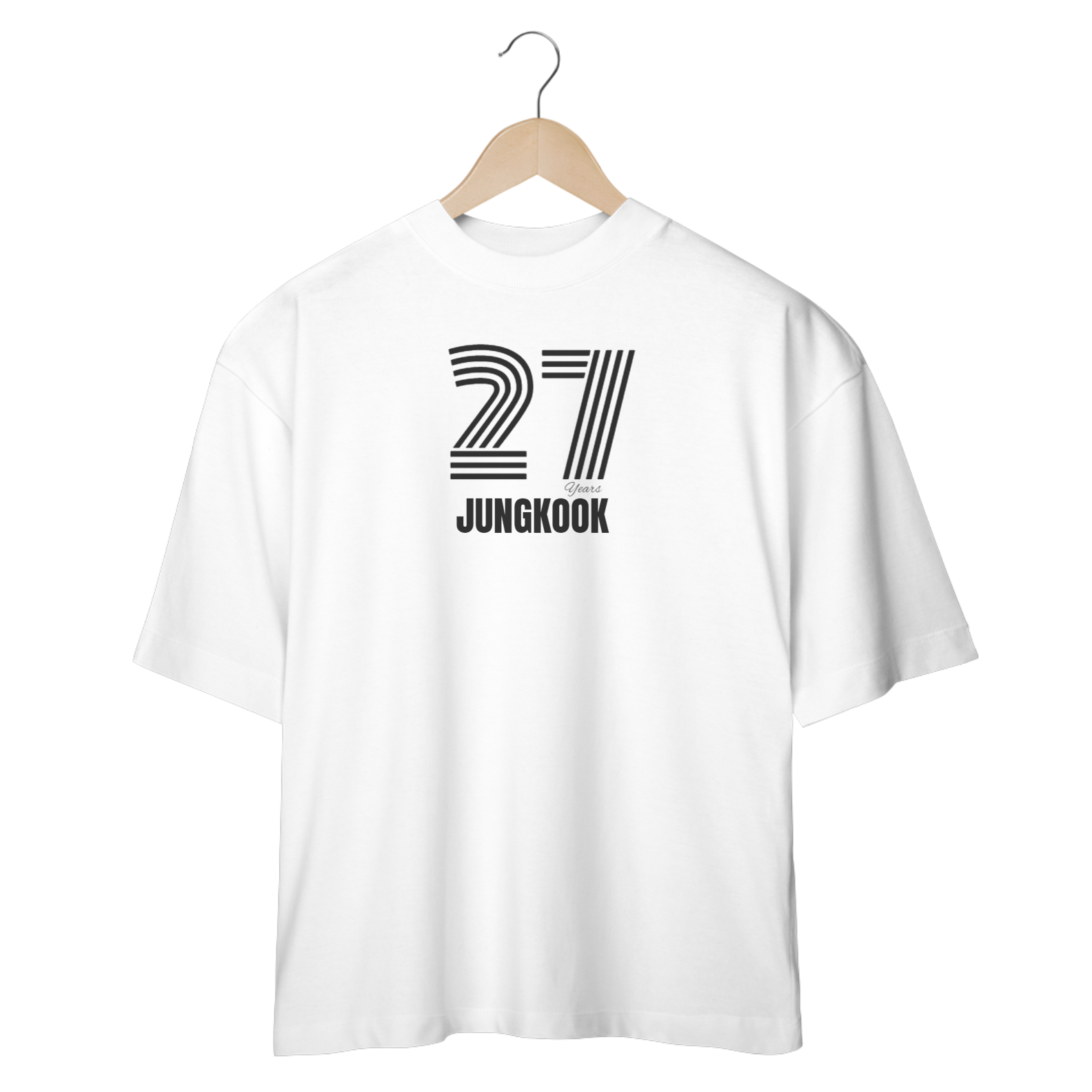 Camiseta Oversized - Ed. 27 Years Jungkook