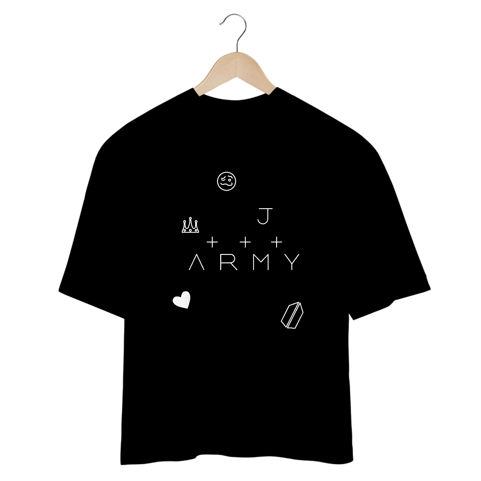 Camiseta Oversize - Tatoo Army JK