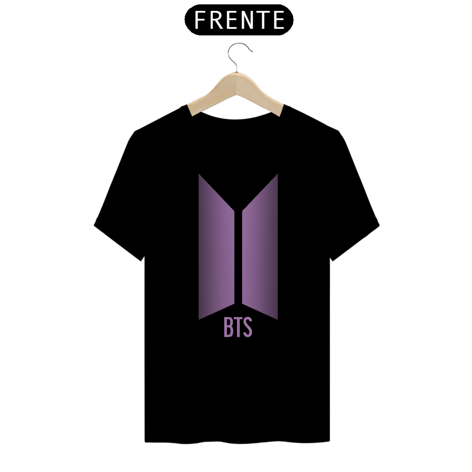 Camiseta Quality – BTS Logo Grande