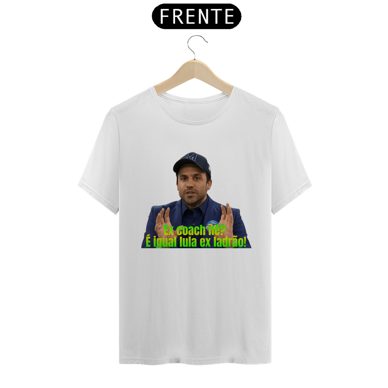 Camiseta Pablo Marçal (Coach x Lula)