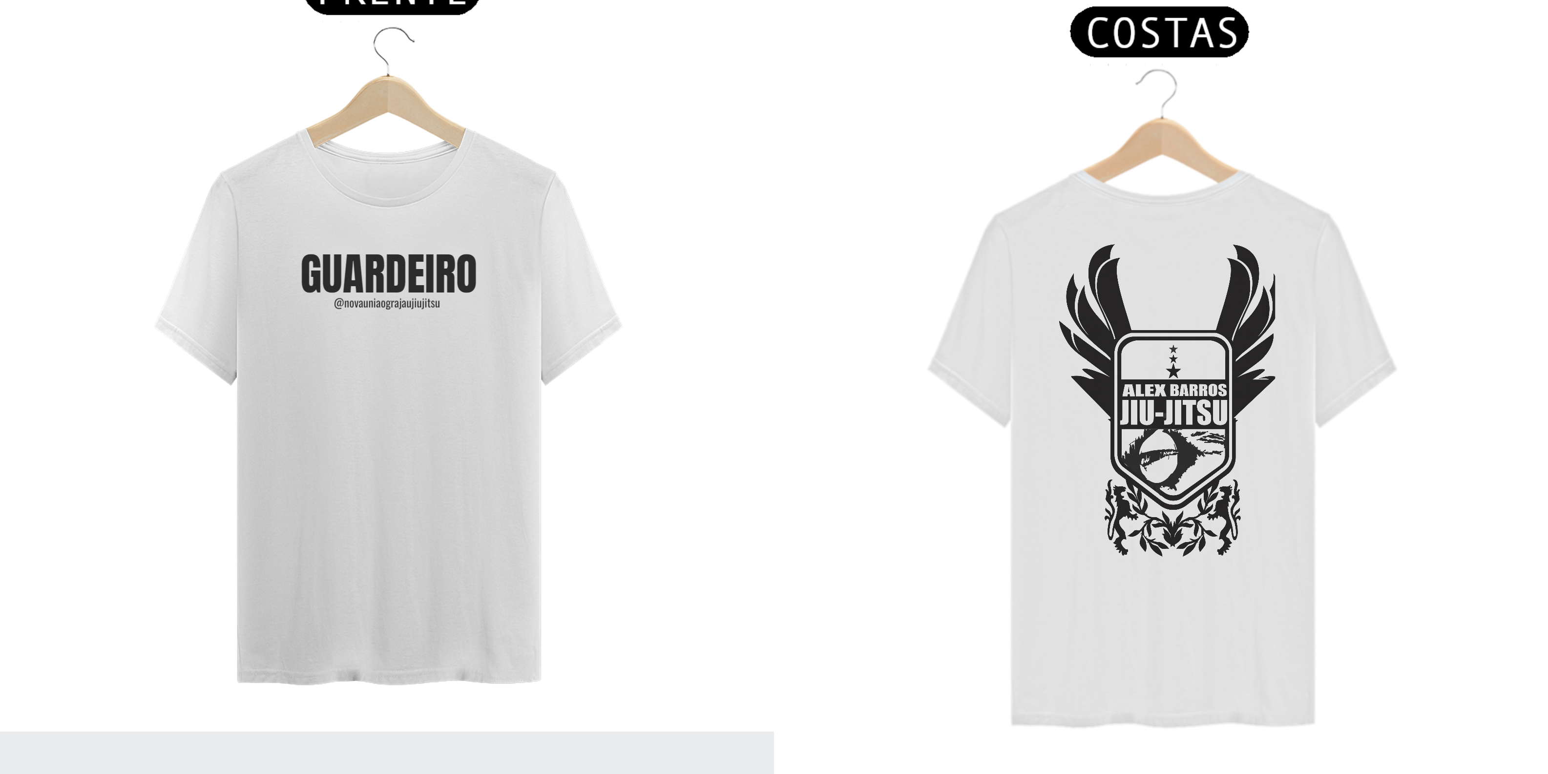 T-SHIRT GUARDEIRO ALEX BARROS