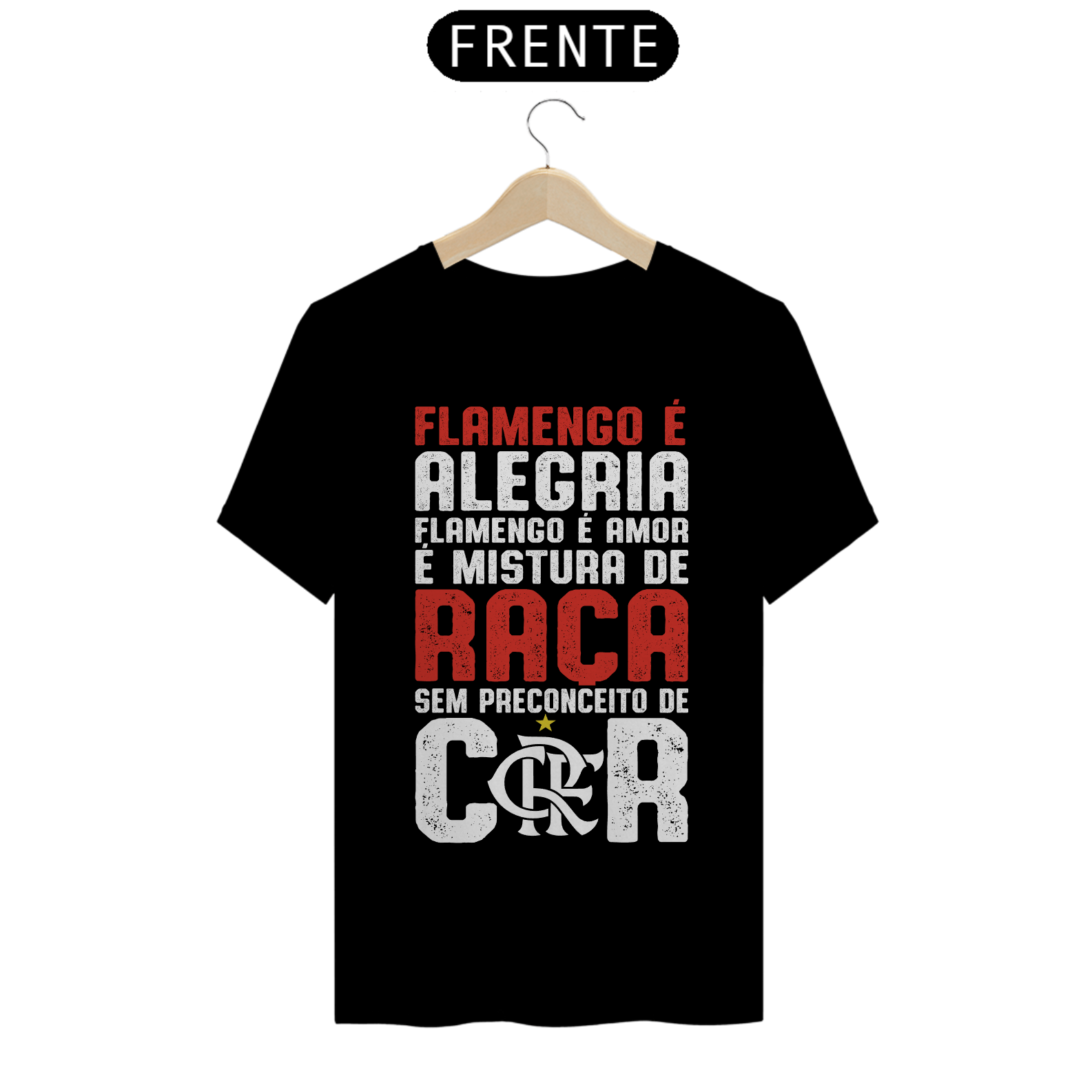 T-Shirt Flamengo é Alegria