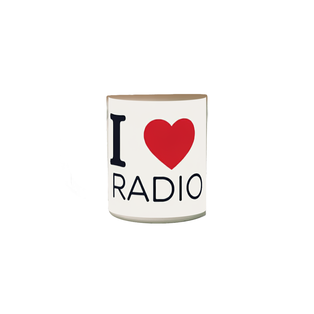 Caneca I Luv Radio