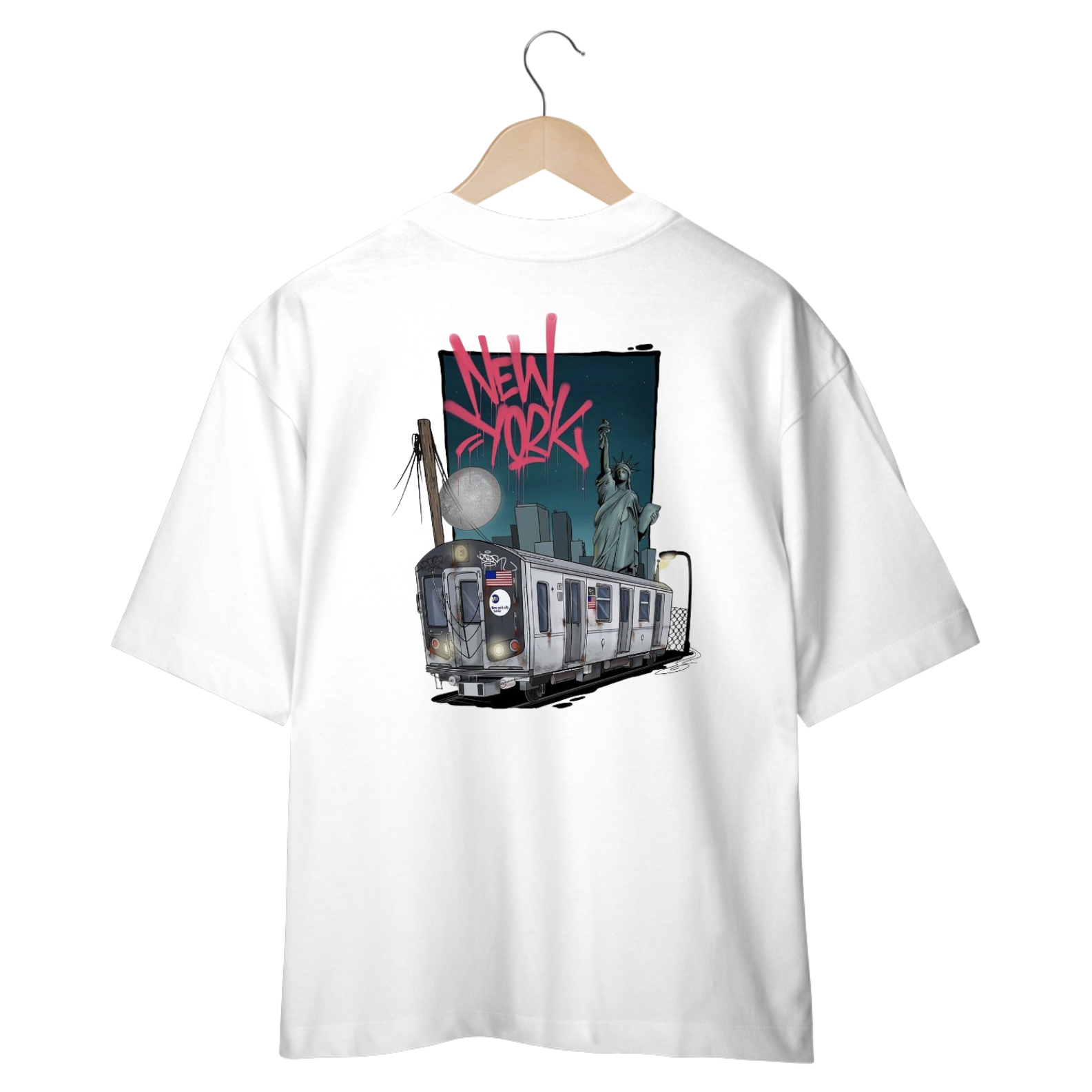 Camisa Oversized New York