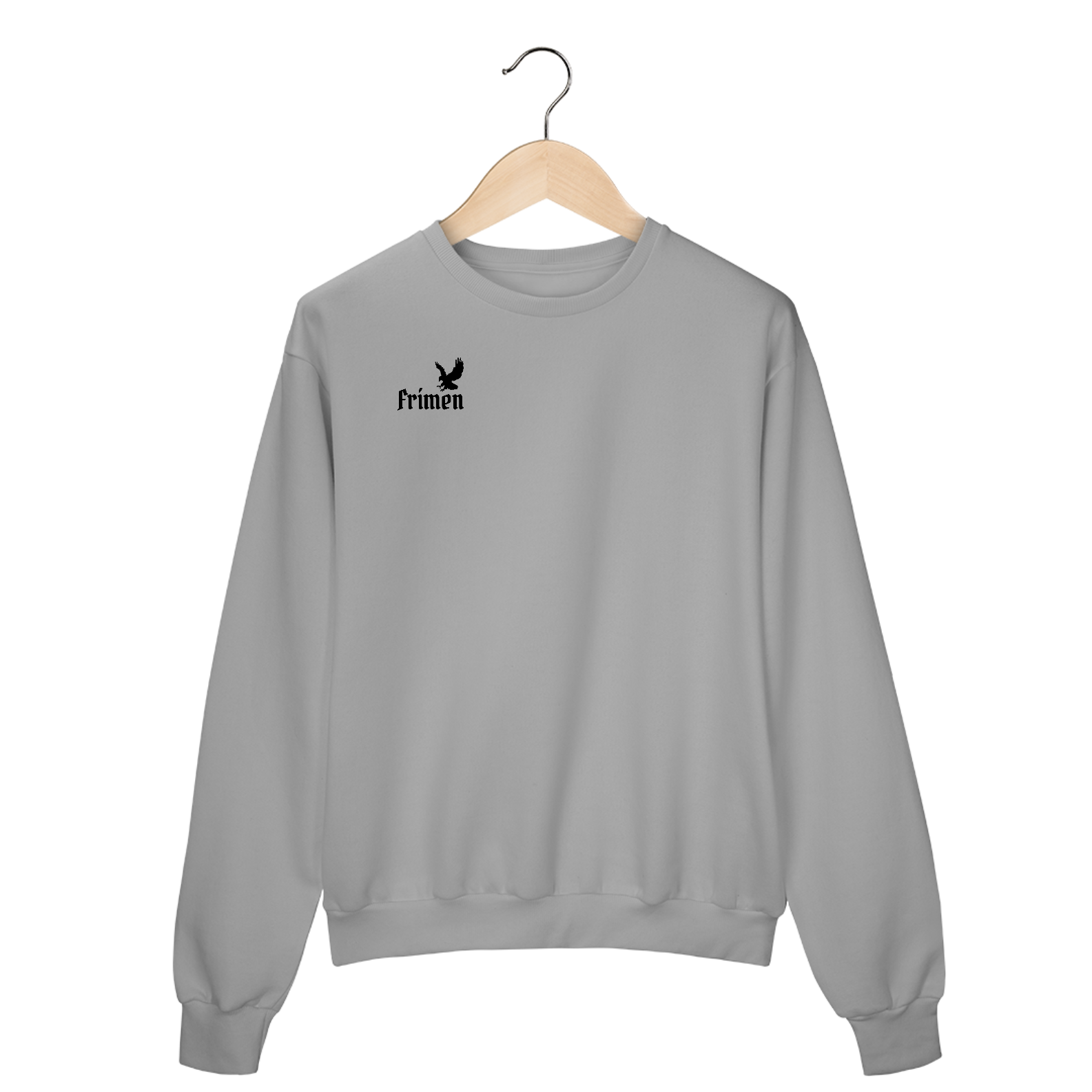 Moletom Frímen Básico Cinza