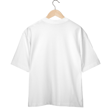 Camisa Oversized Básica Branca