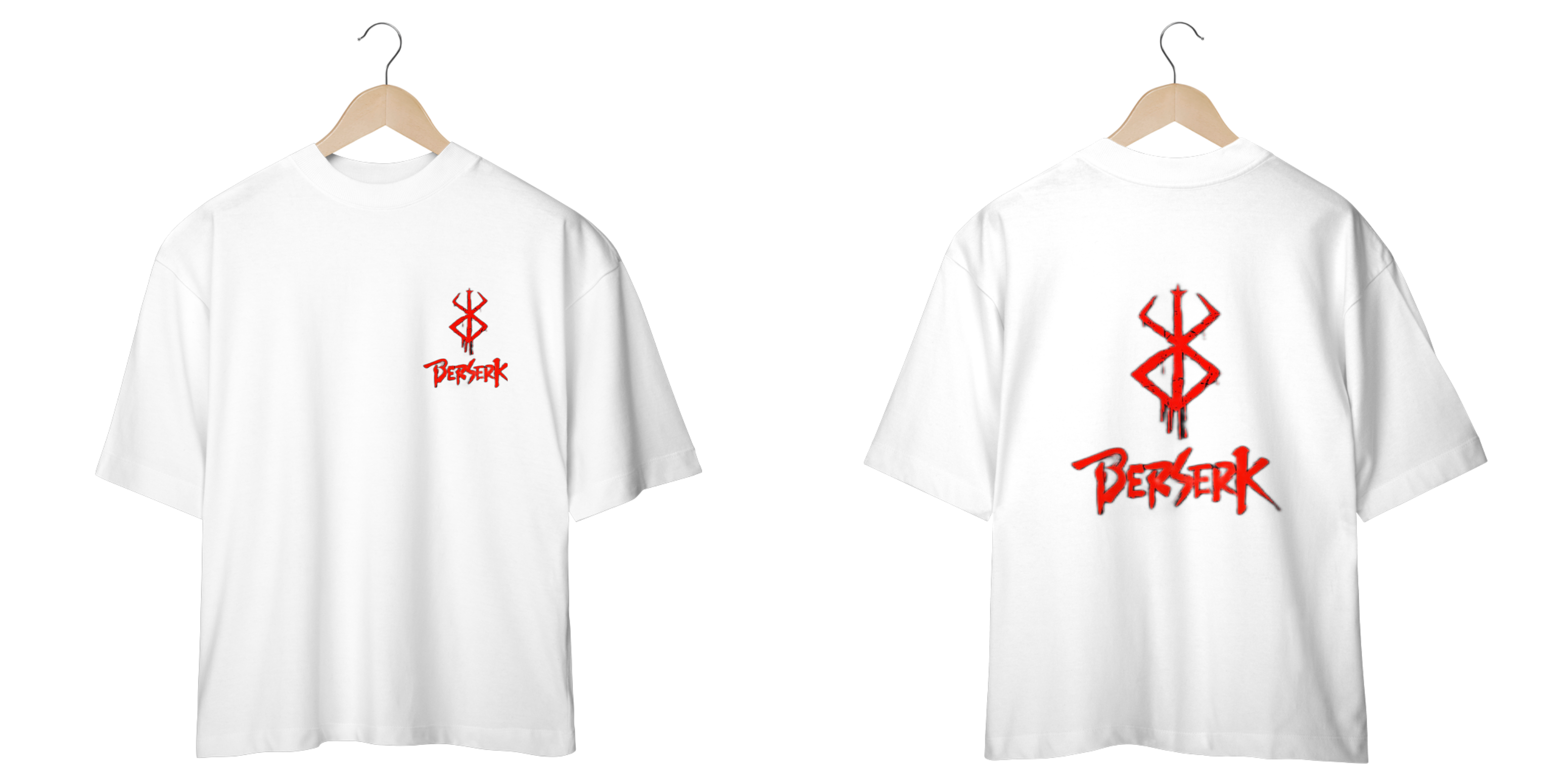 Nome do produto: Camisa Oversized Berserk Anime 