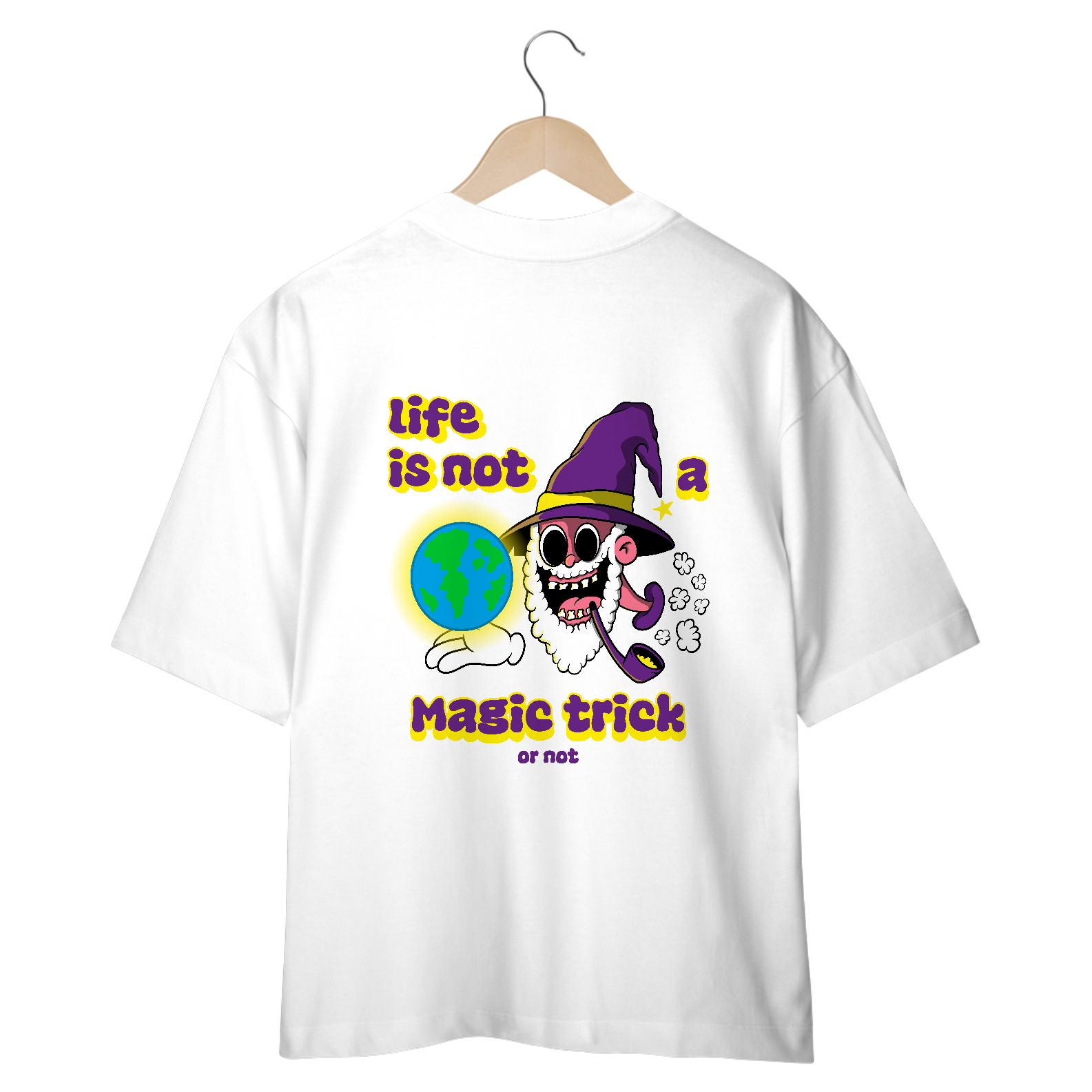 Nome do produto: CAMISETA MAGIC TRICK | BRANCA