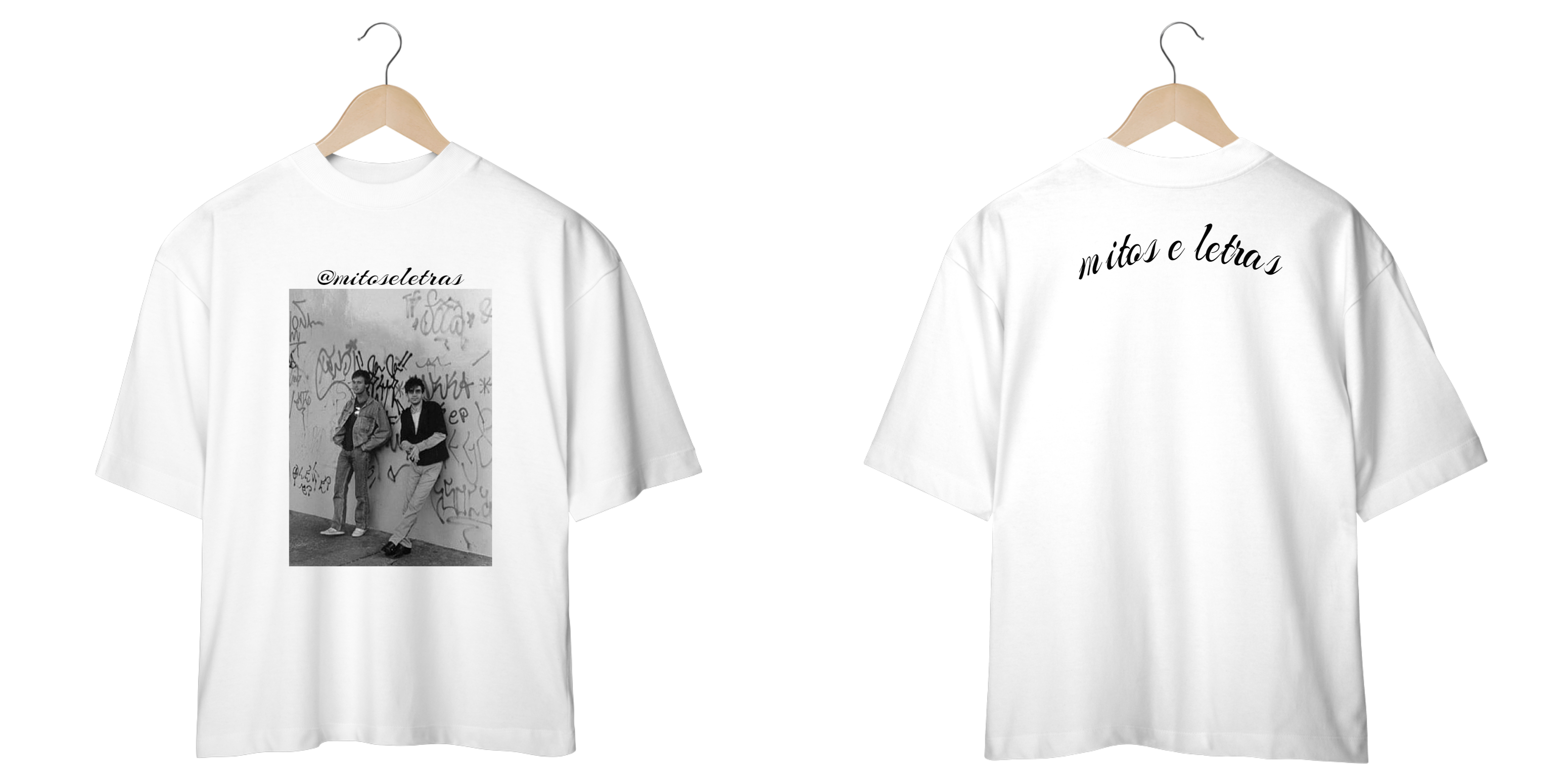 CAMISETA OVERSIZE MITOS CLASSICO