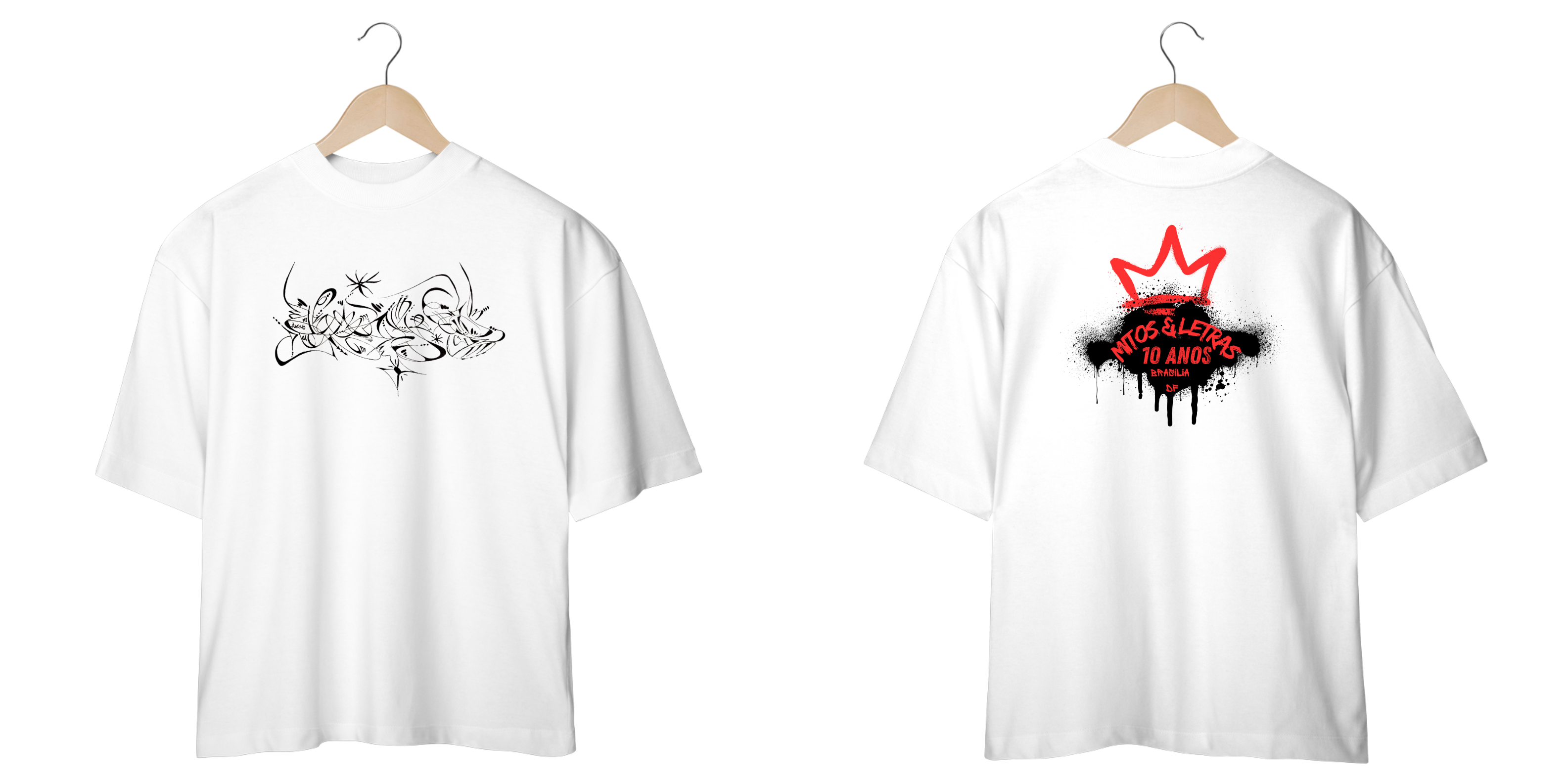 COLLAB MITOS E LETRAS & NATYVOLS OVERSIZE