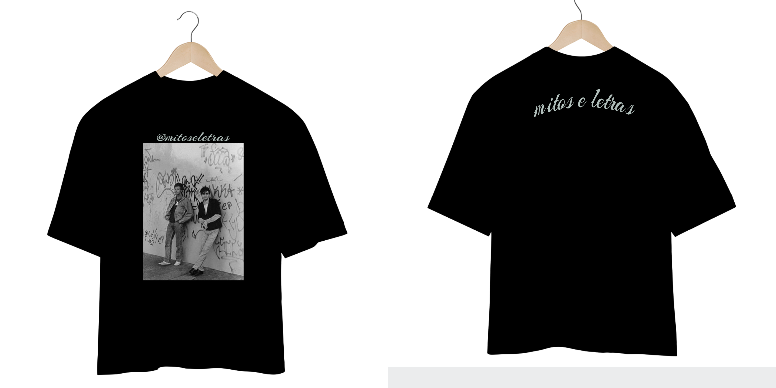 CAMISETA OVERSIZE MITOS CLASSICO