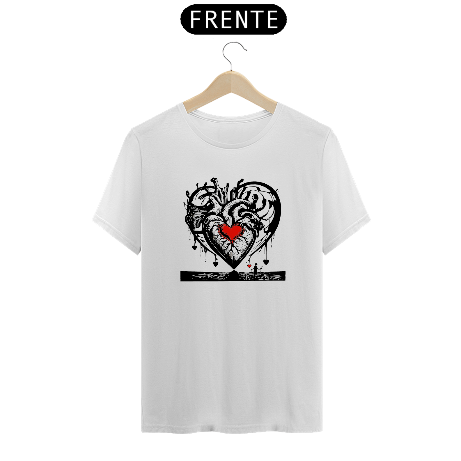 Camiseta Crazy Heart