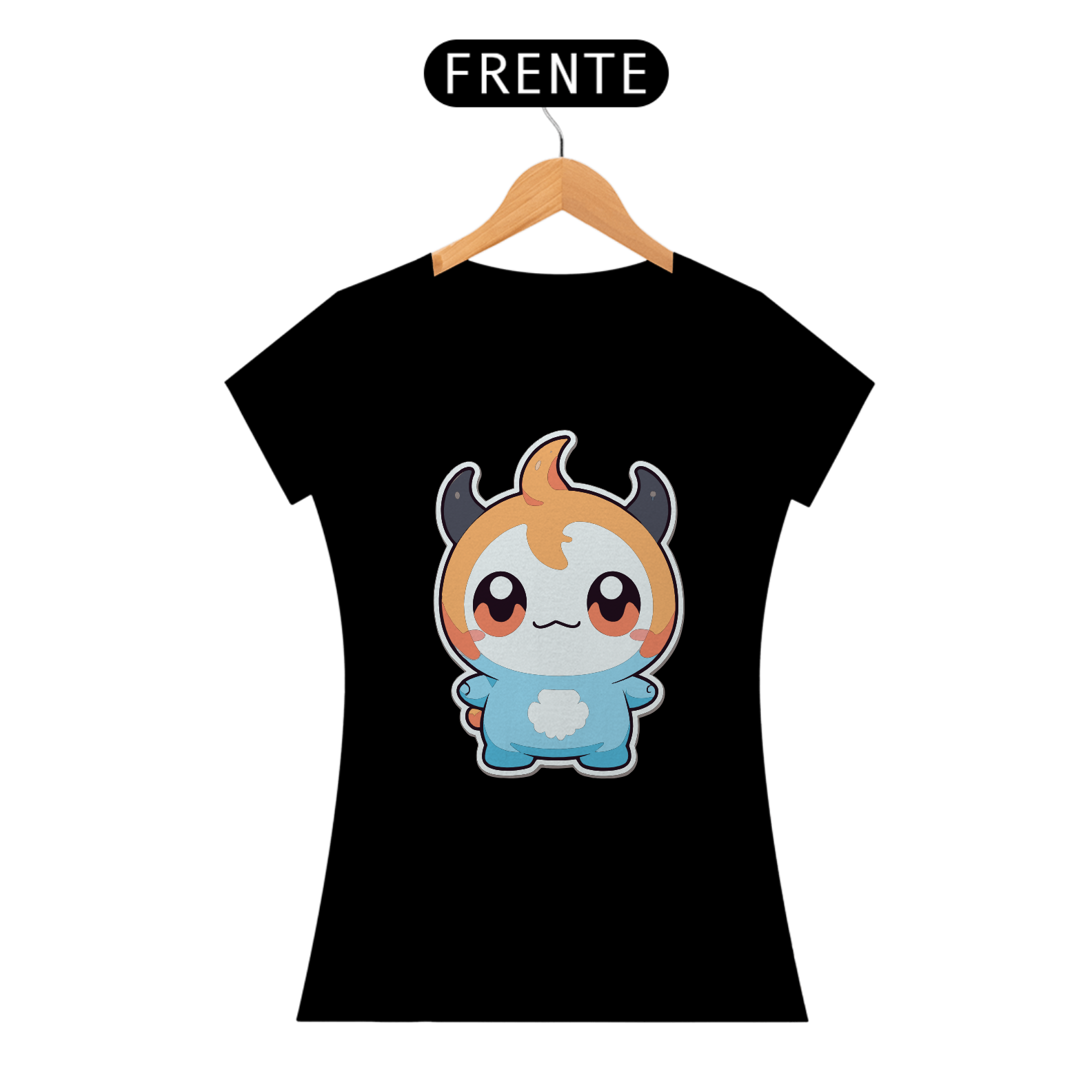 Nome do produto: Camiseta Baby Look Baby Monster