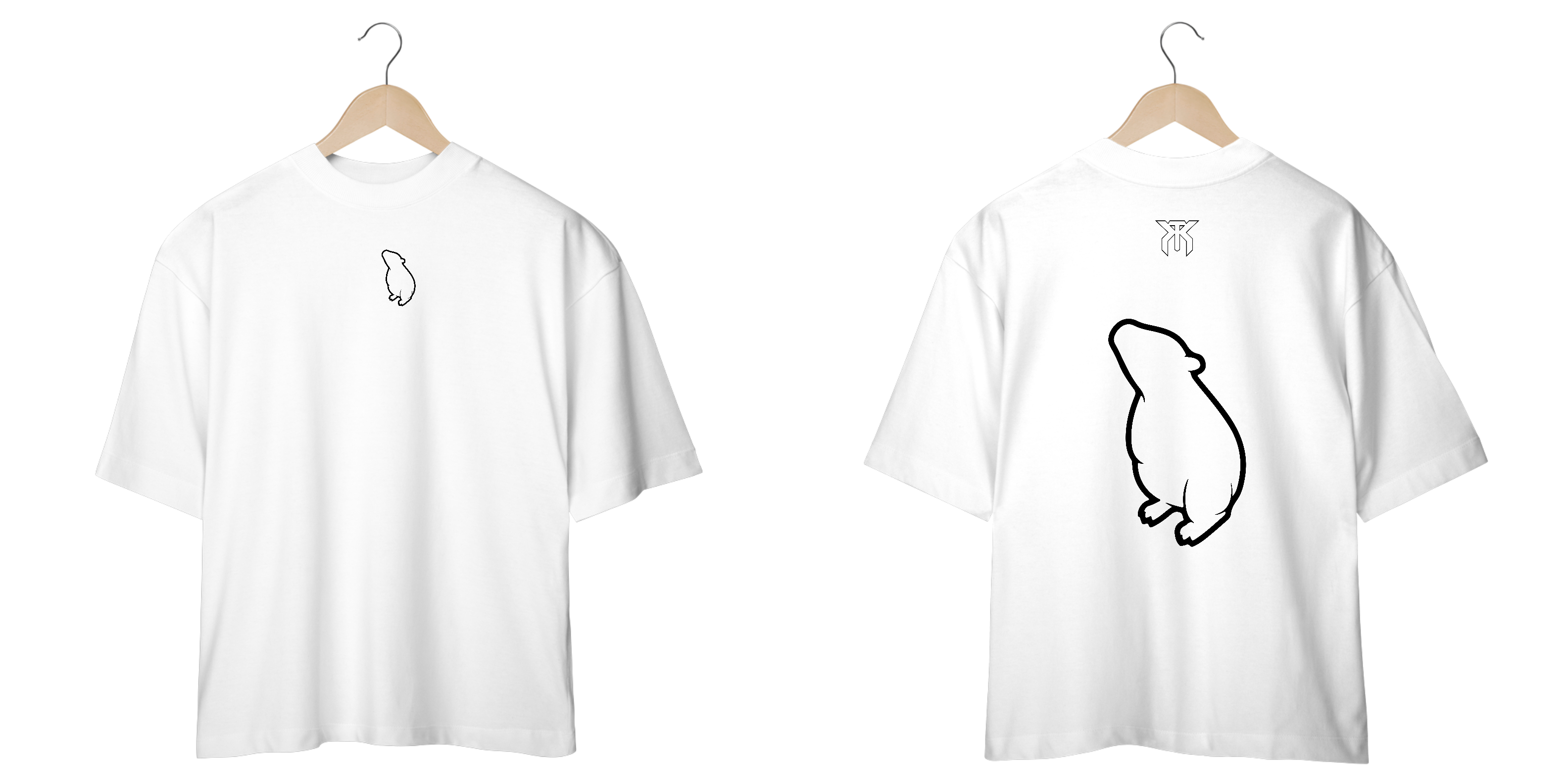 MUTT - Lil capy - OVERSIZED - white