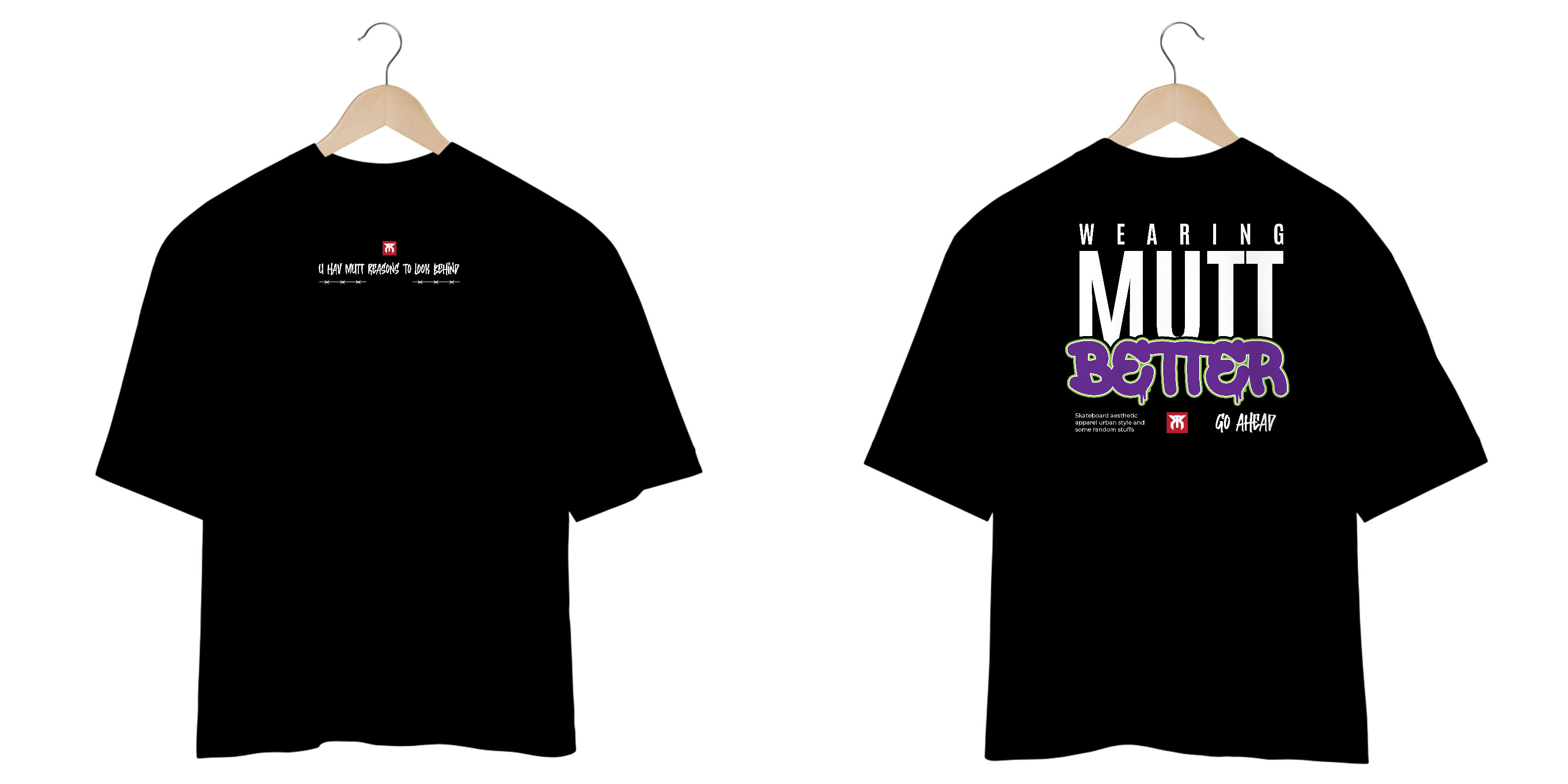 MUTT - look behind - OVERSIZED