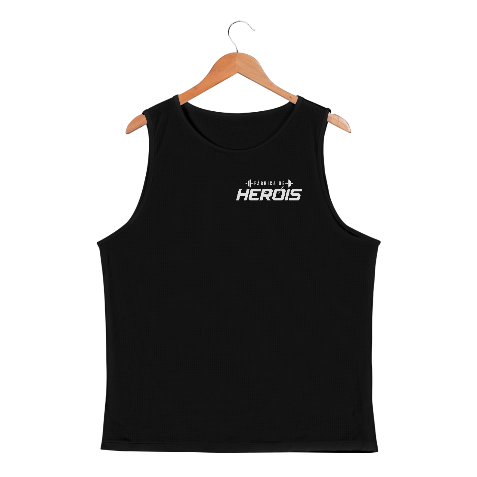 Camisa Esportiva.- Fábrica de Heróis (logo simples)