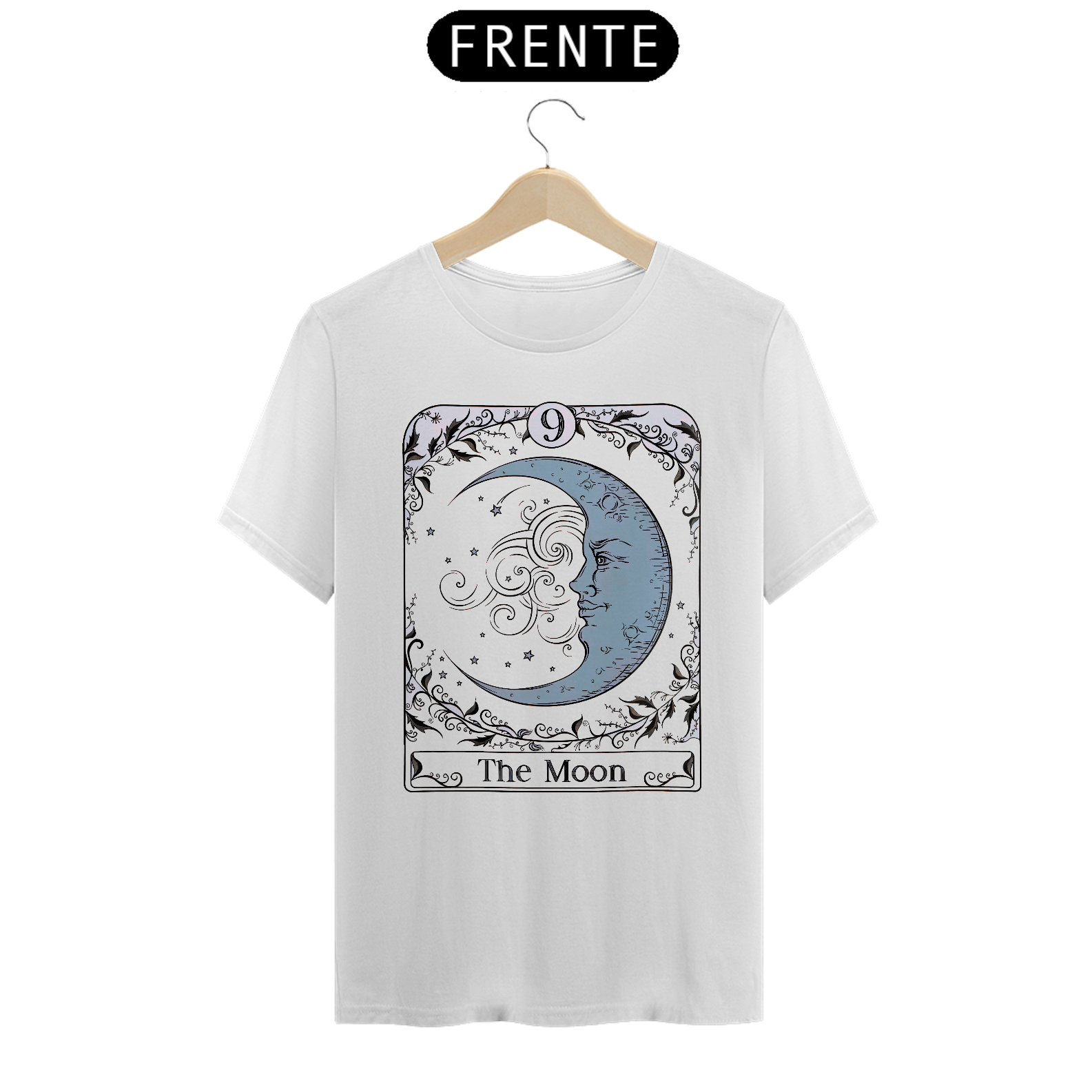 Camiseta Carta de Tarot - A LUA - LUA16
