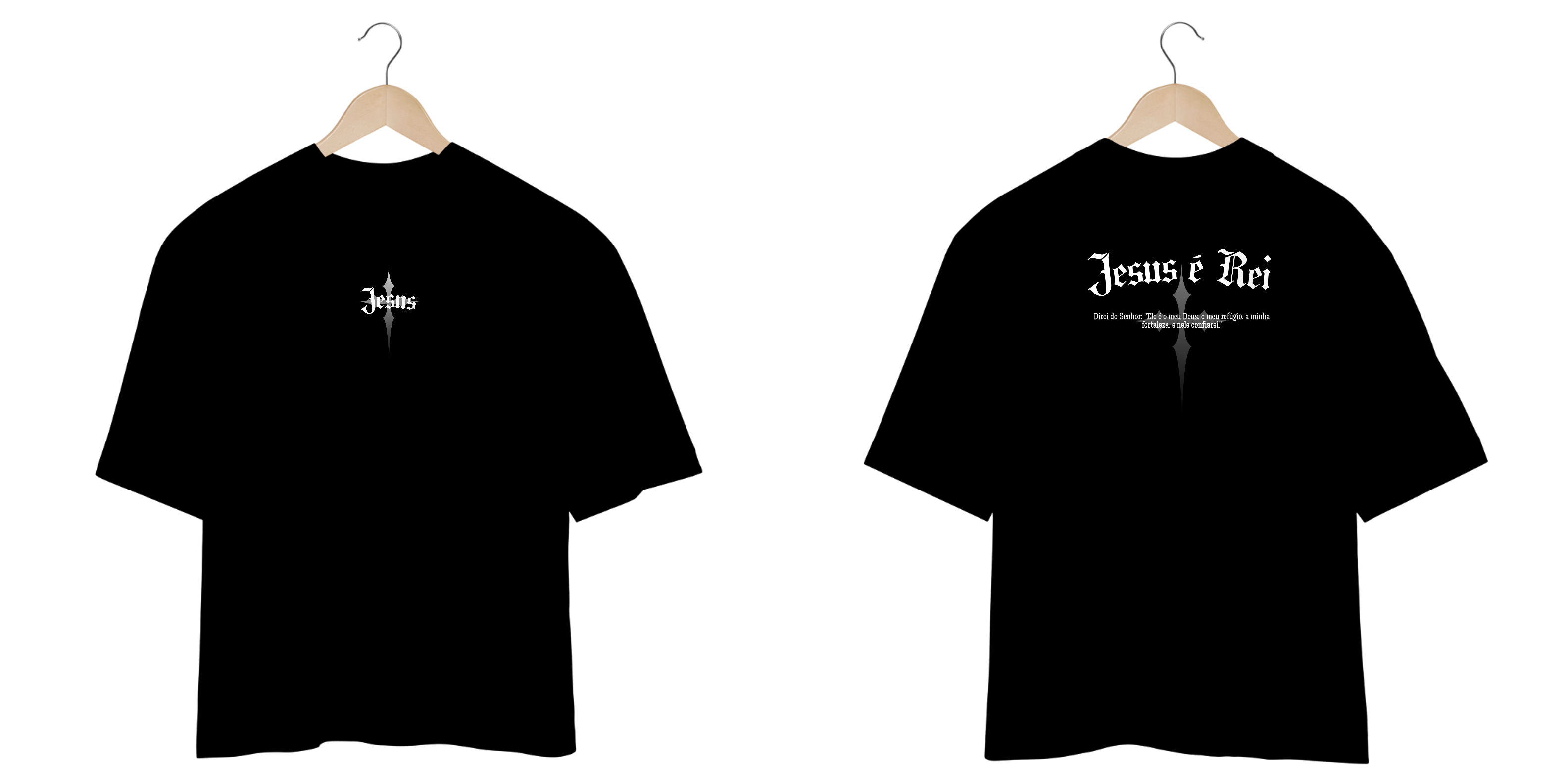 Oversized Jesus é Rei