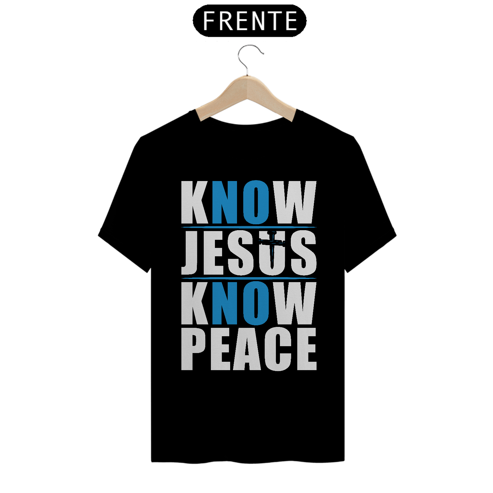 Camiseta Unissex - Know Jesus Know Peace