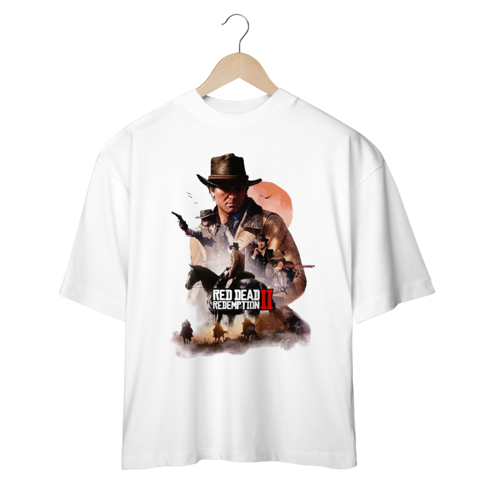 Camiseta Outlaw Spirit - Red Dead Edition
