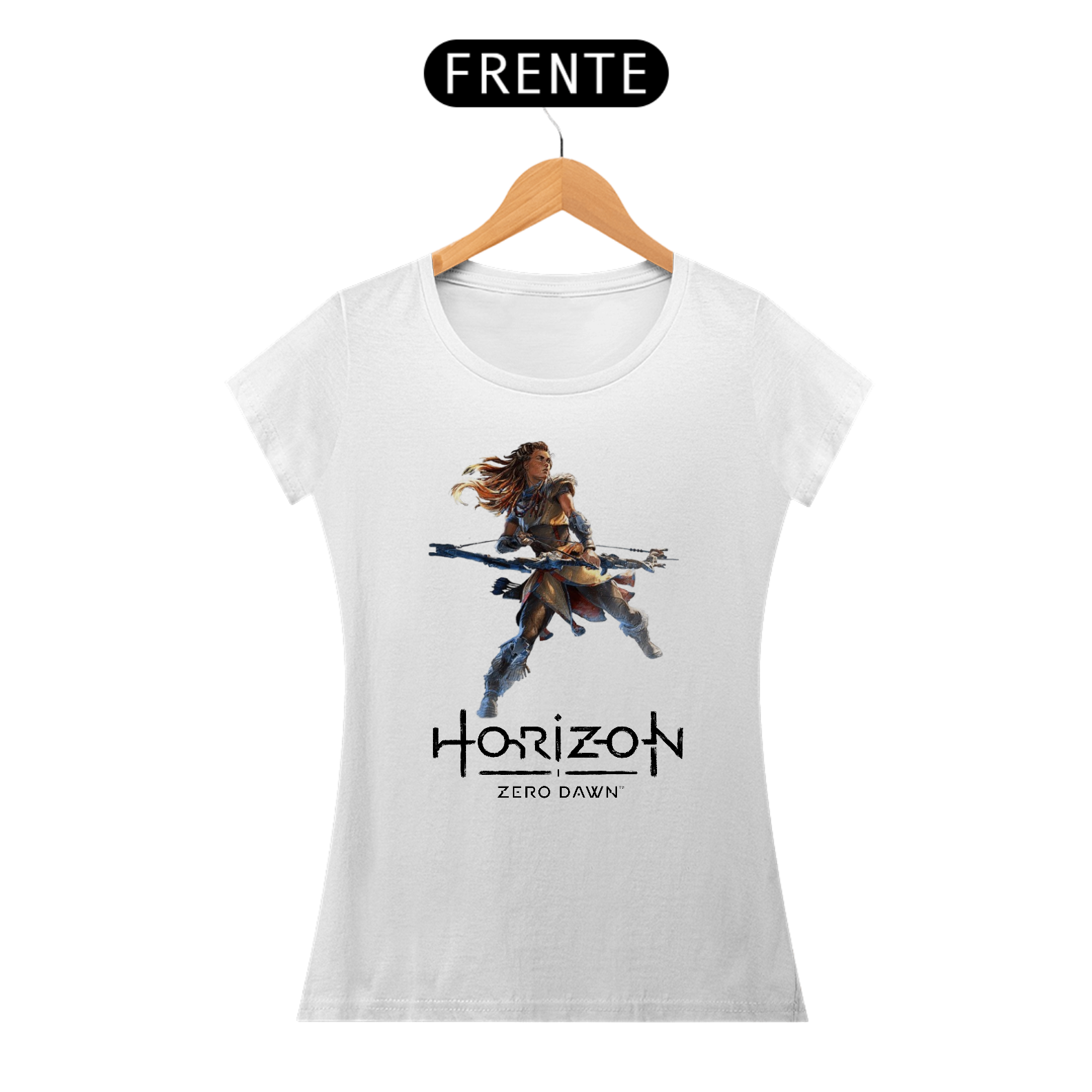 Camisa Feminina Horizon Spirit - Zero Dawn Edition