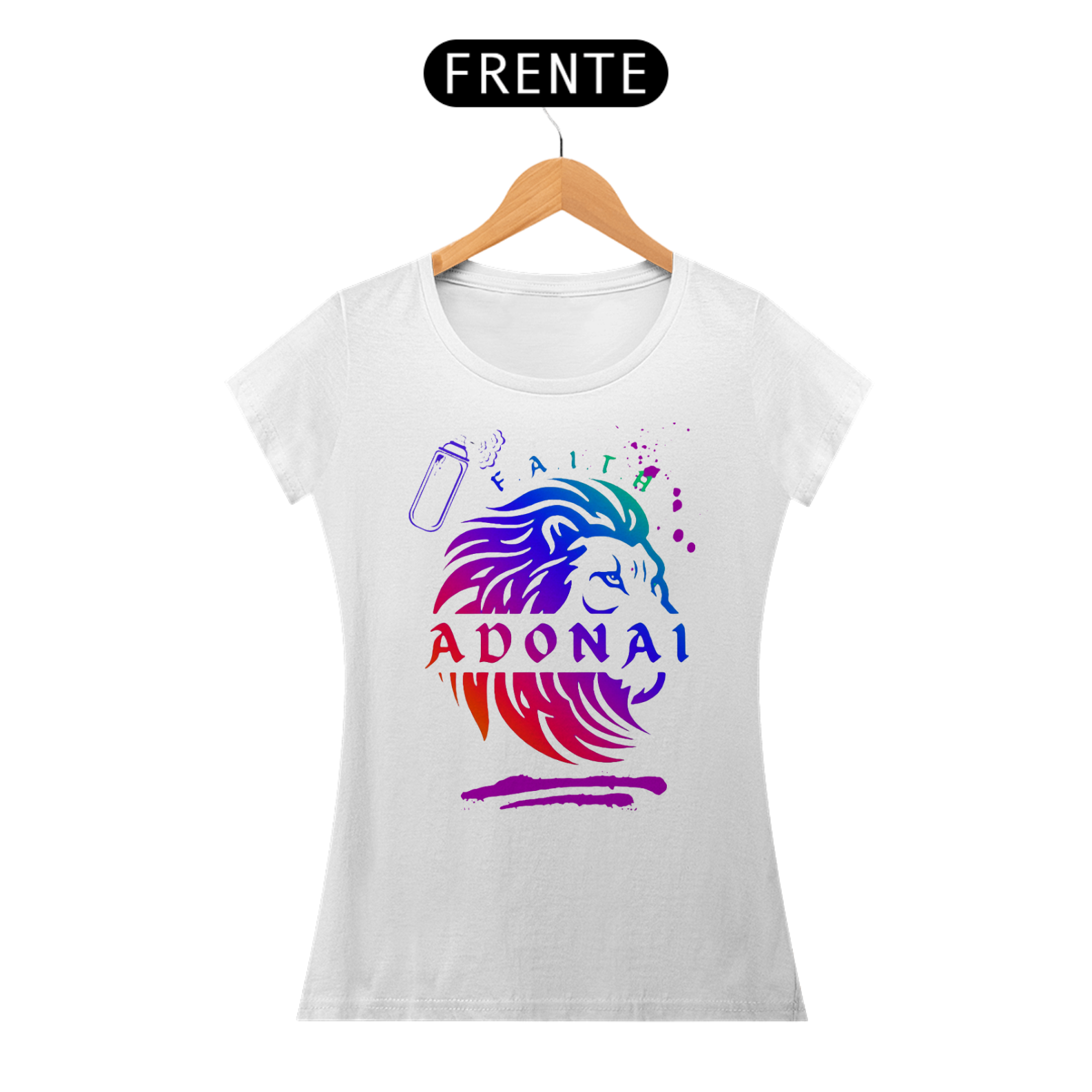 Camisa da Loja - Adonai F.A.I.T.H - FEMININA