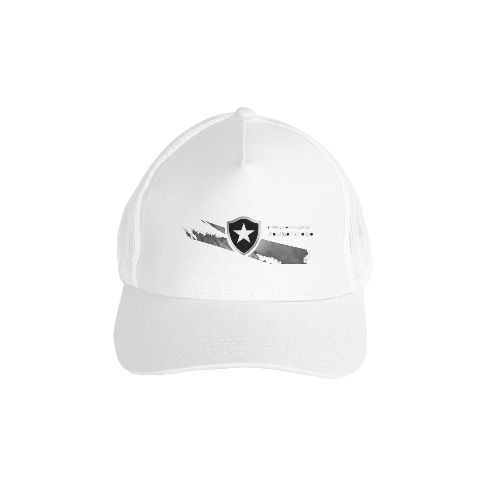 BONE Americano Com Tela BOTAFOGO HOJE E SEMPRE