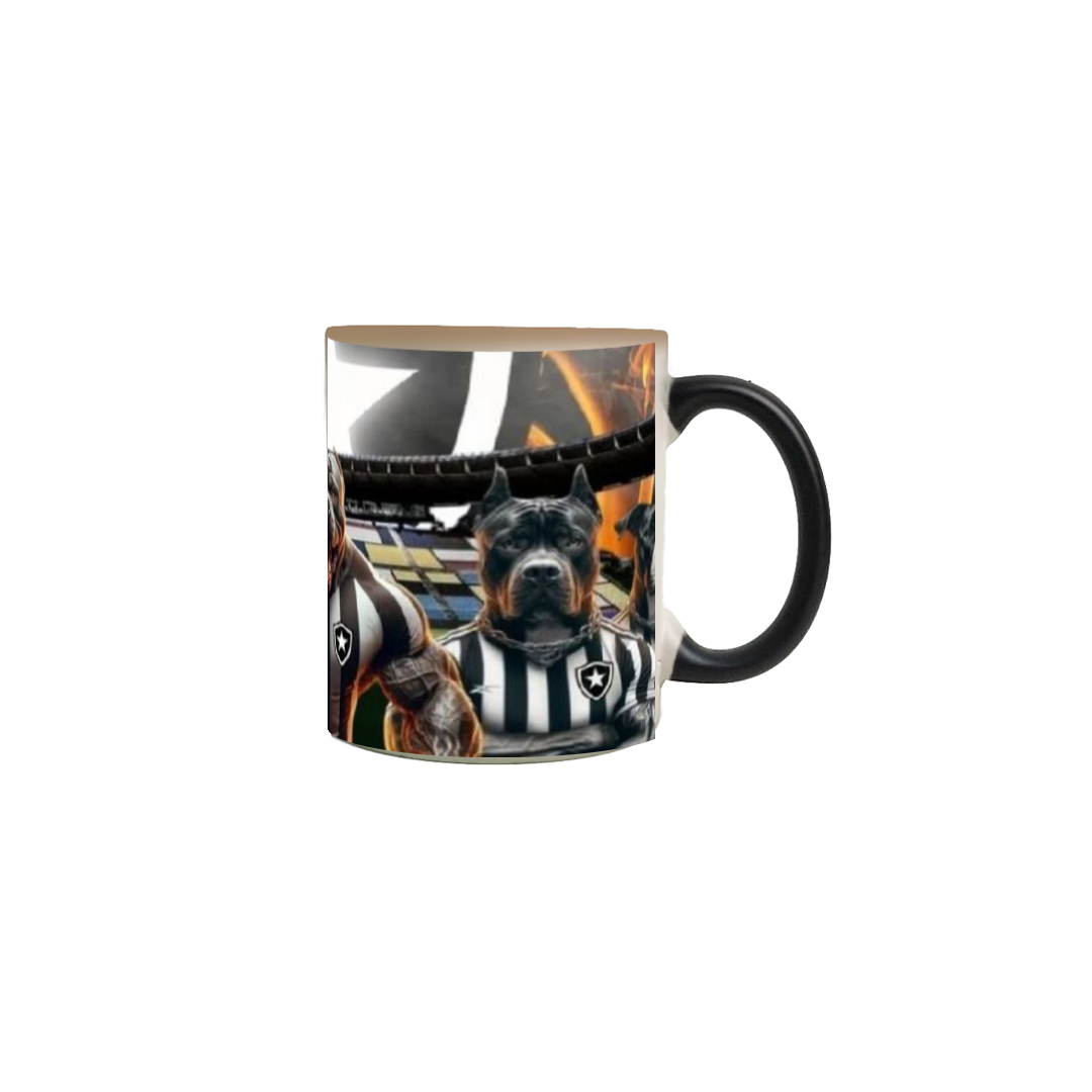 Caneca Mágica Botafogo pitbull