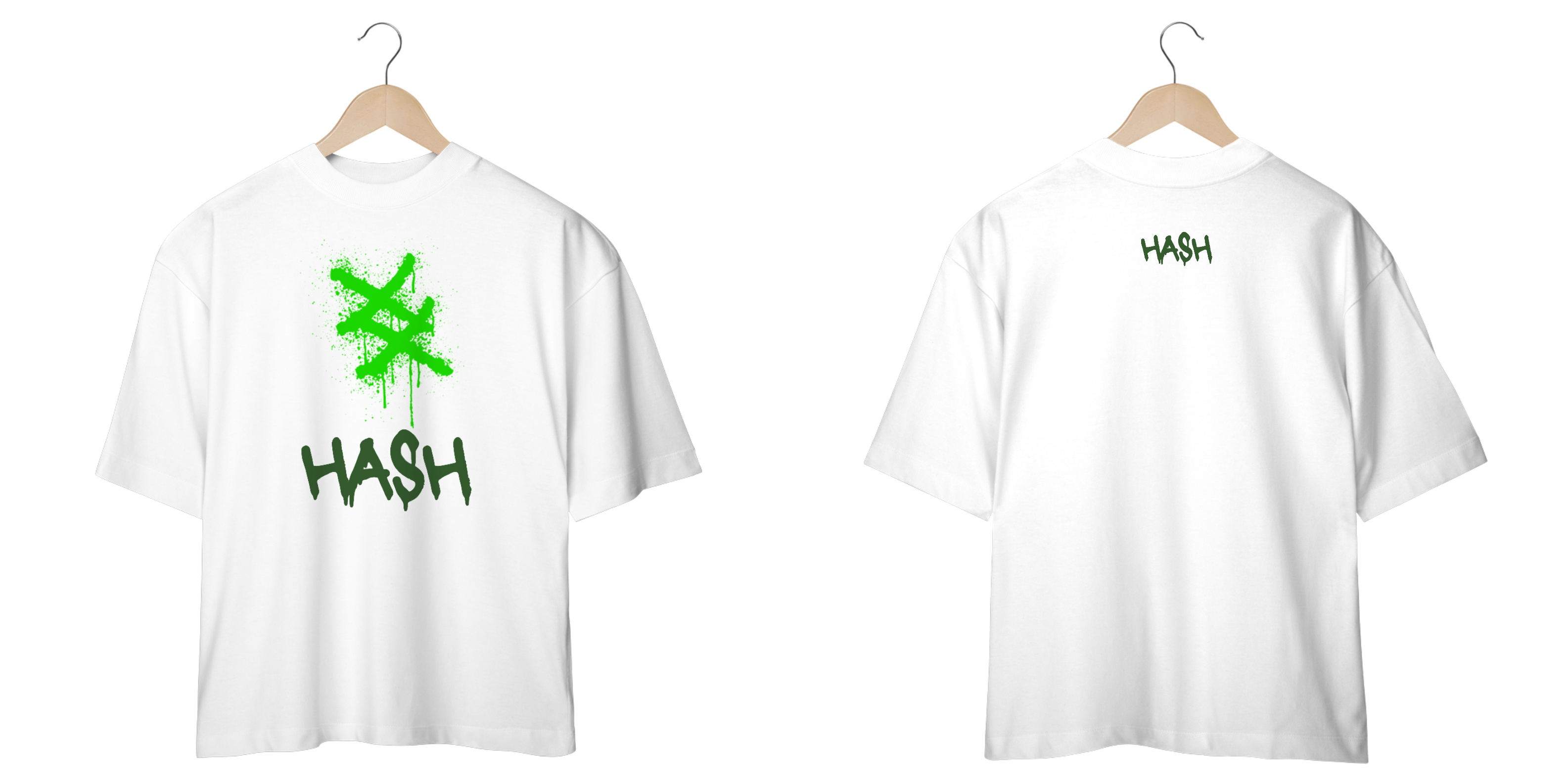 Camisa Oversized Hash