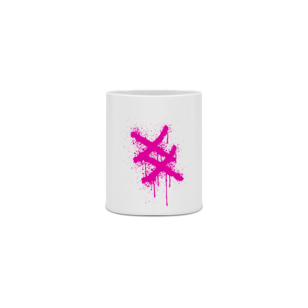 Caneca Hash Rosa