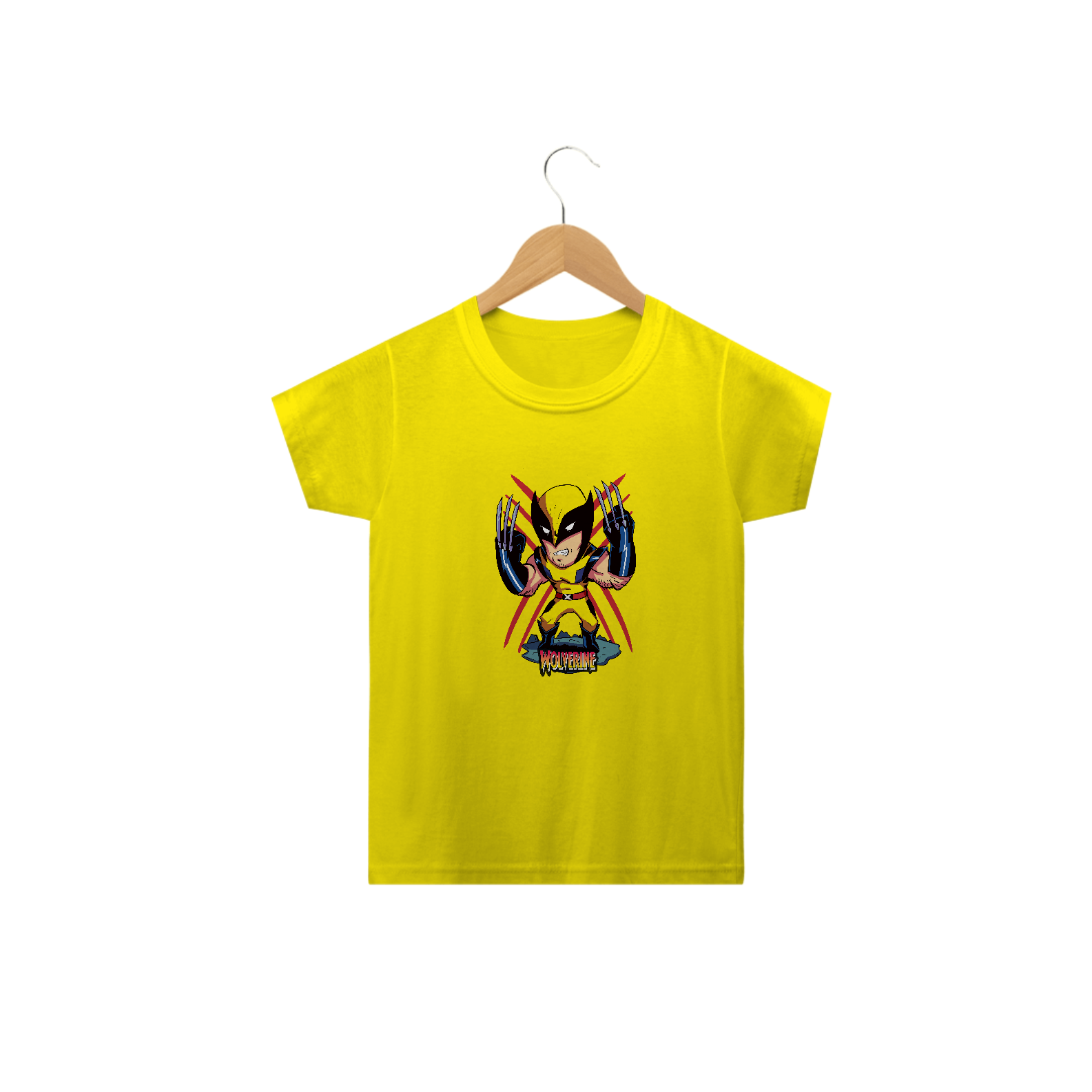 Camiseta Infantil - Wolverine