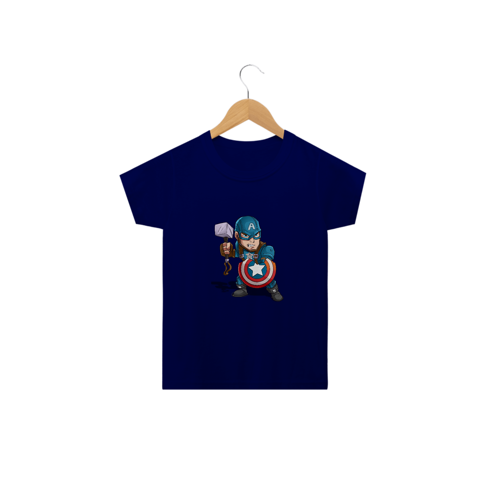 Camiseta Infantil - Capitão América