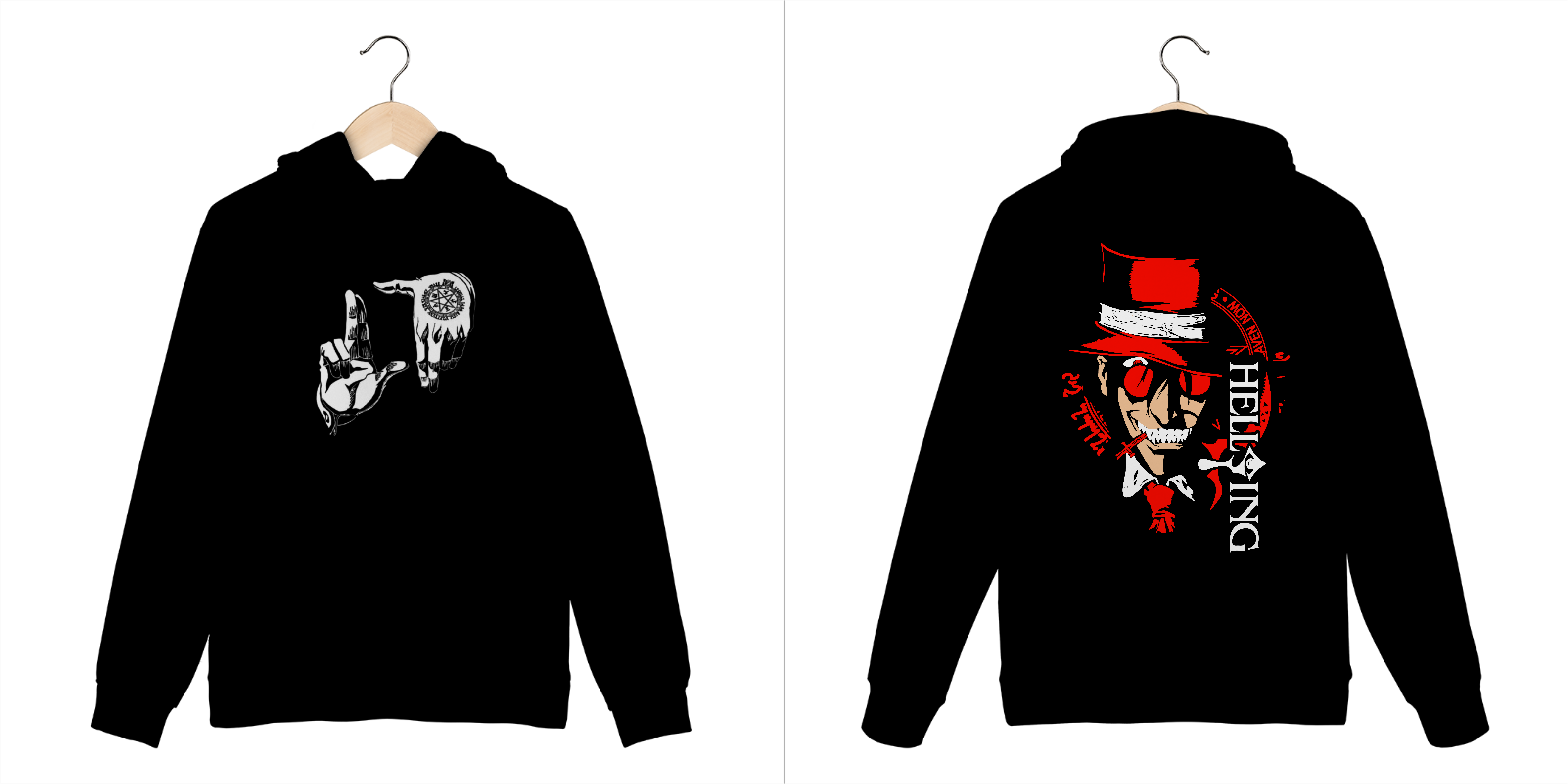 Moletom Canguru -  Alucard Hellsing