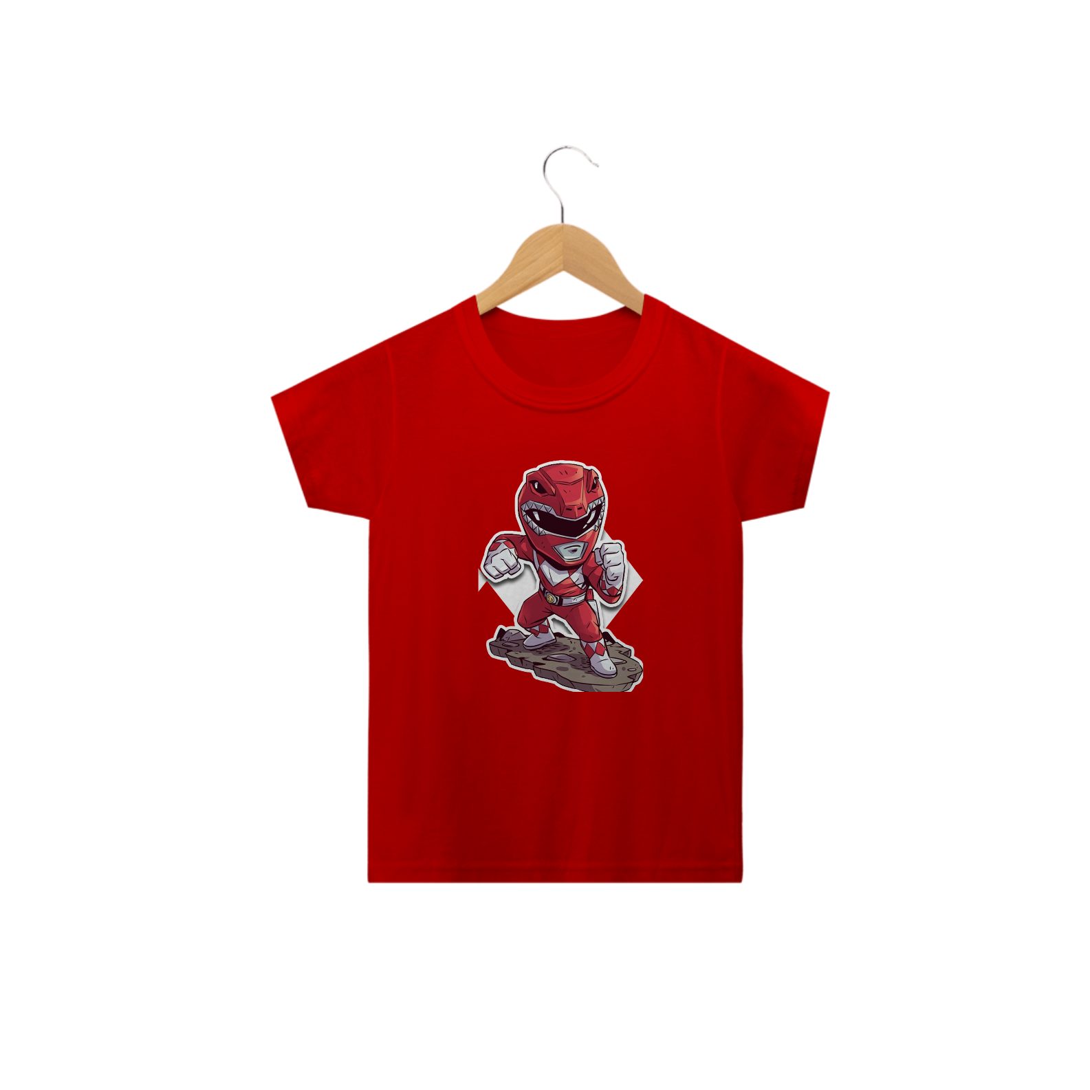 Camiseta Infantil - Ranger Vermelho