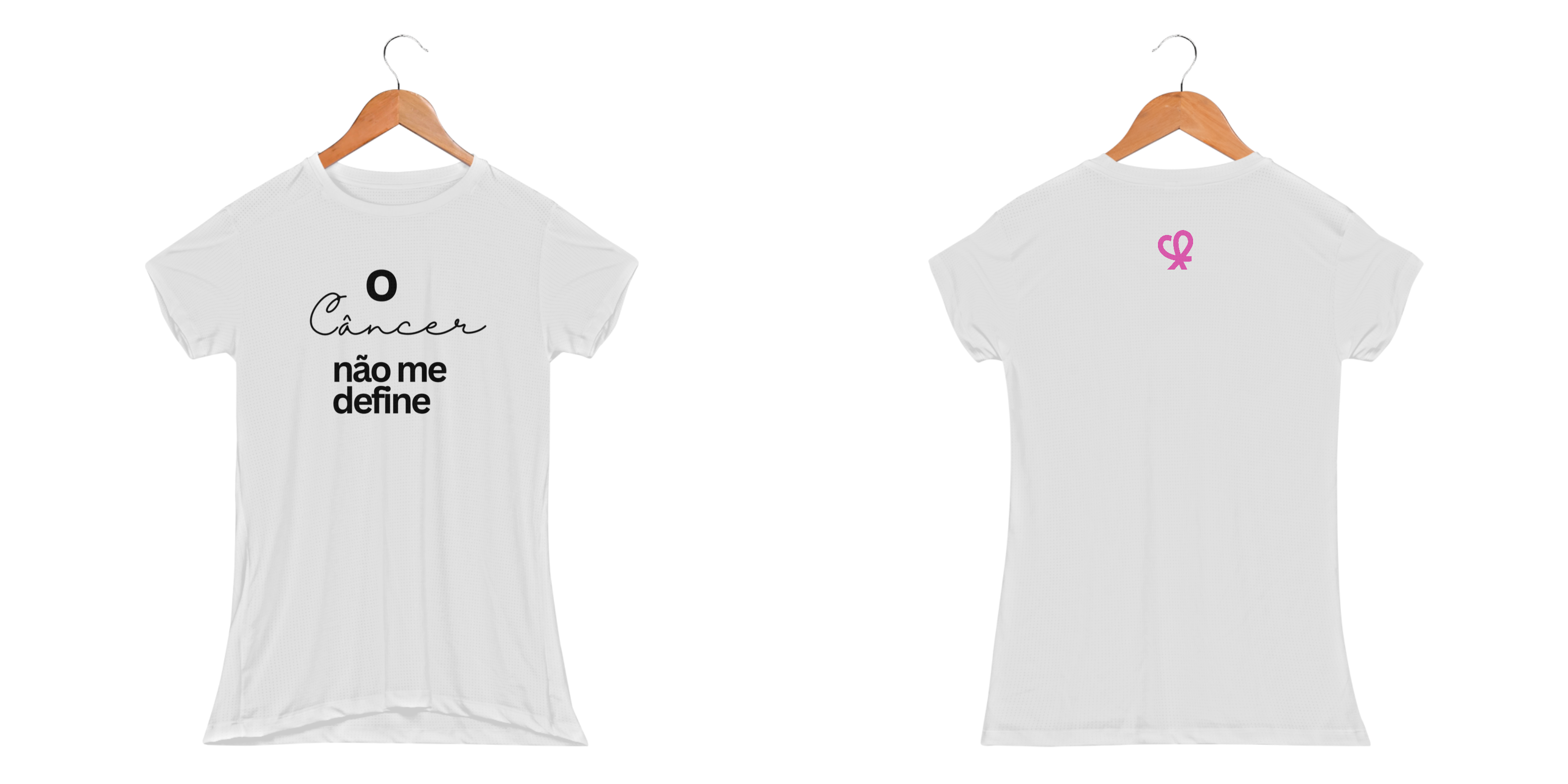 Coleção Movimento - T-shirt/ o câncer não me define