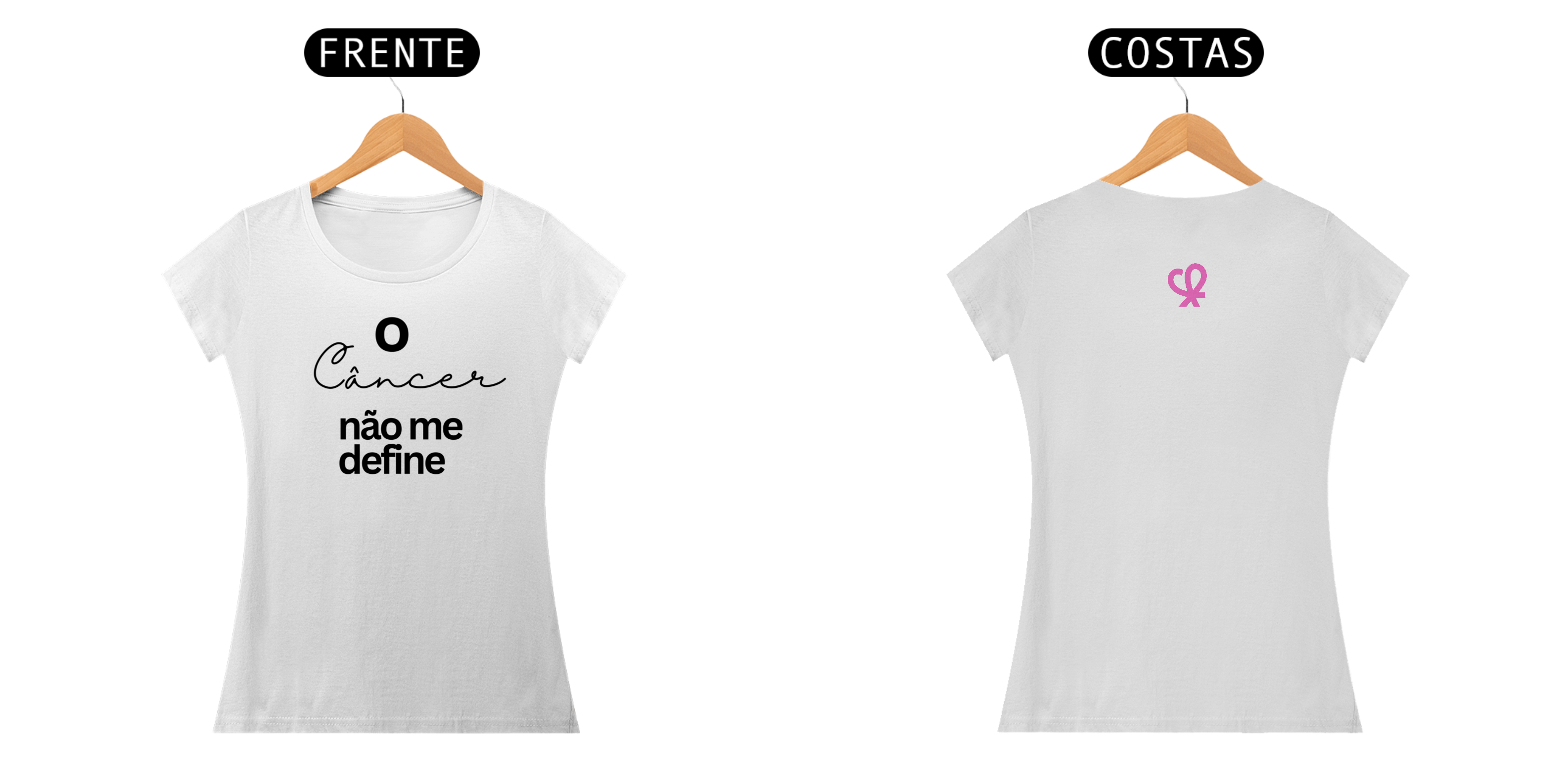 Coleção Verdades - T-shirt / o câncer não me define