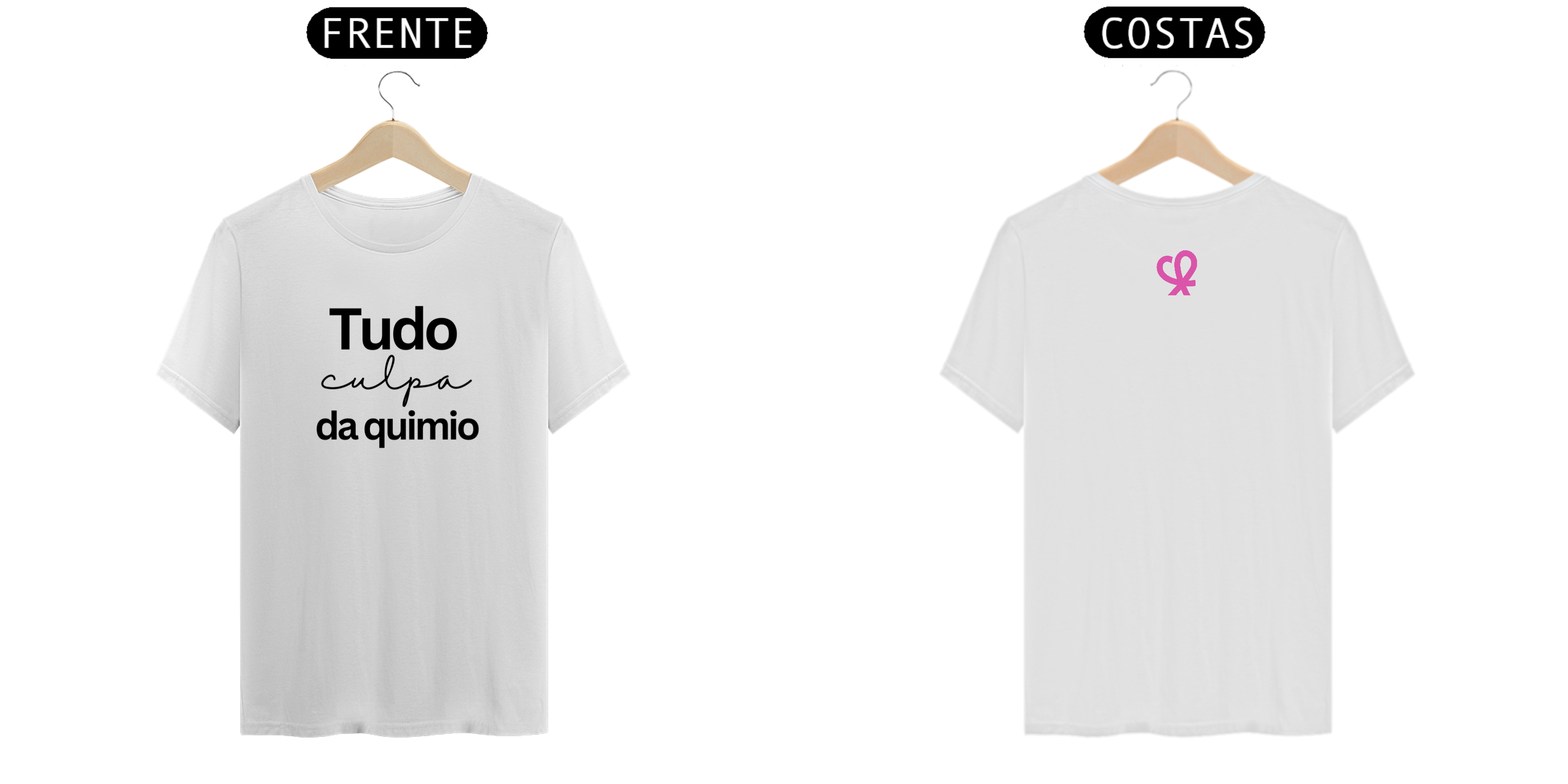 T-shirt Tudo culpa da quimio - coleção verdades 