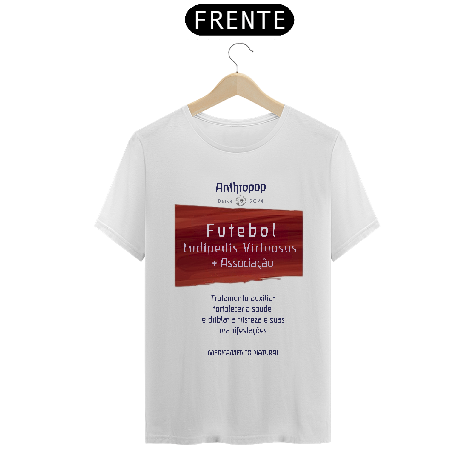 Futebol é o melhor remédio - T-Shirt Quality