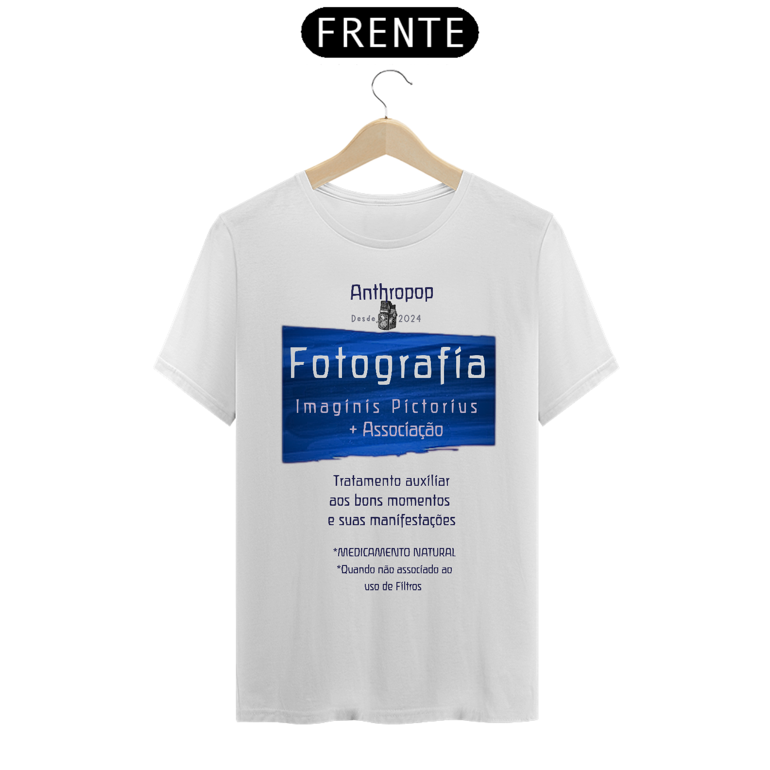 Fotografia é o melhor remédio -  T-Shirt Classic