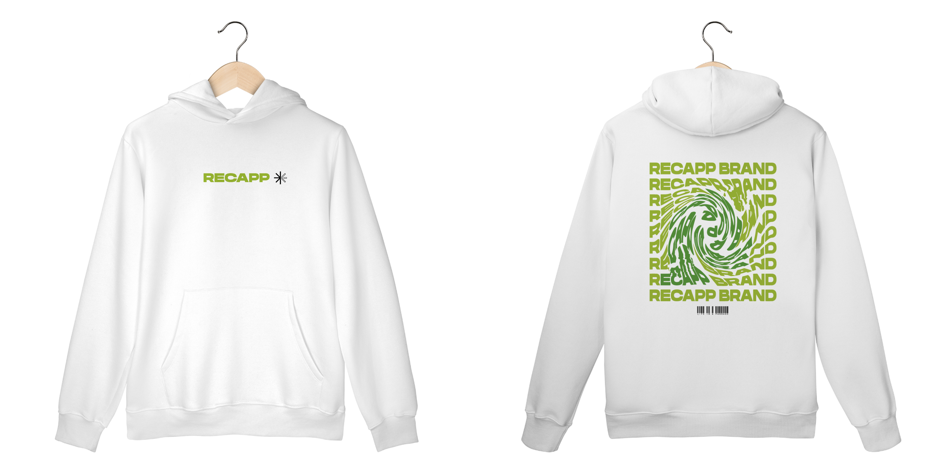 Moletom Canguru Brand (logo preta)