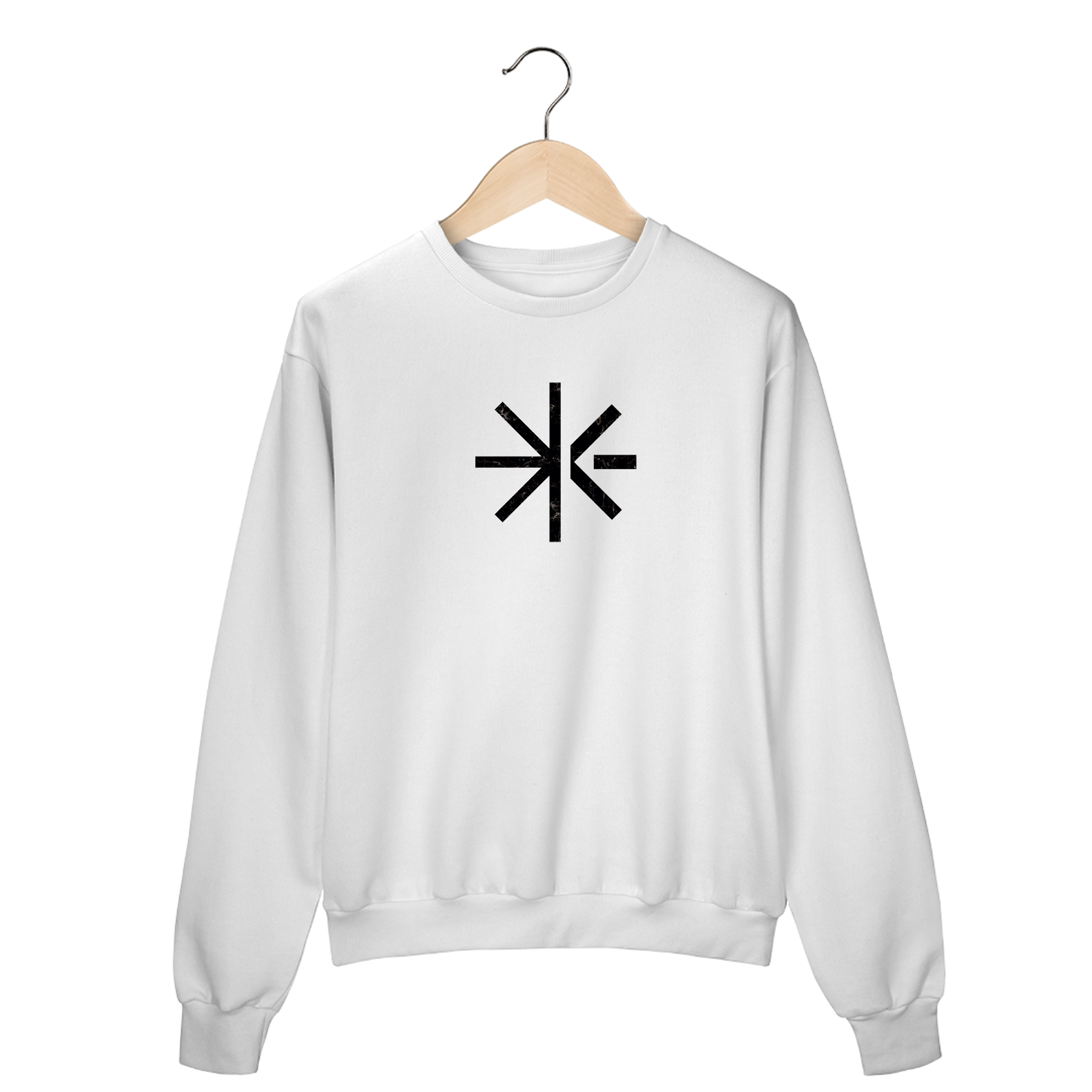 Moletom Marmorizada (estampa preta)