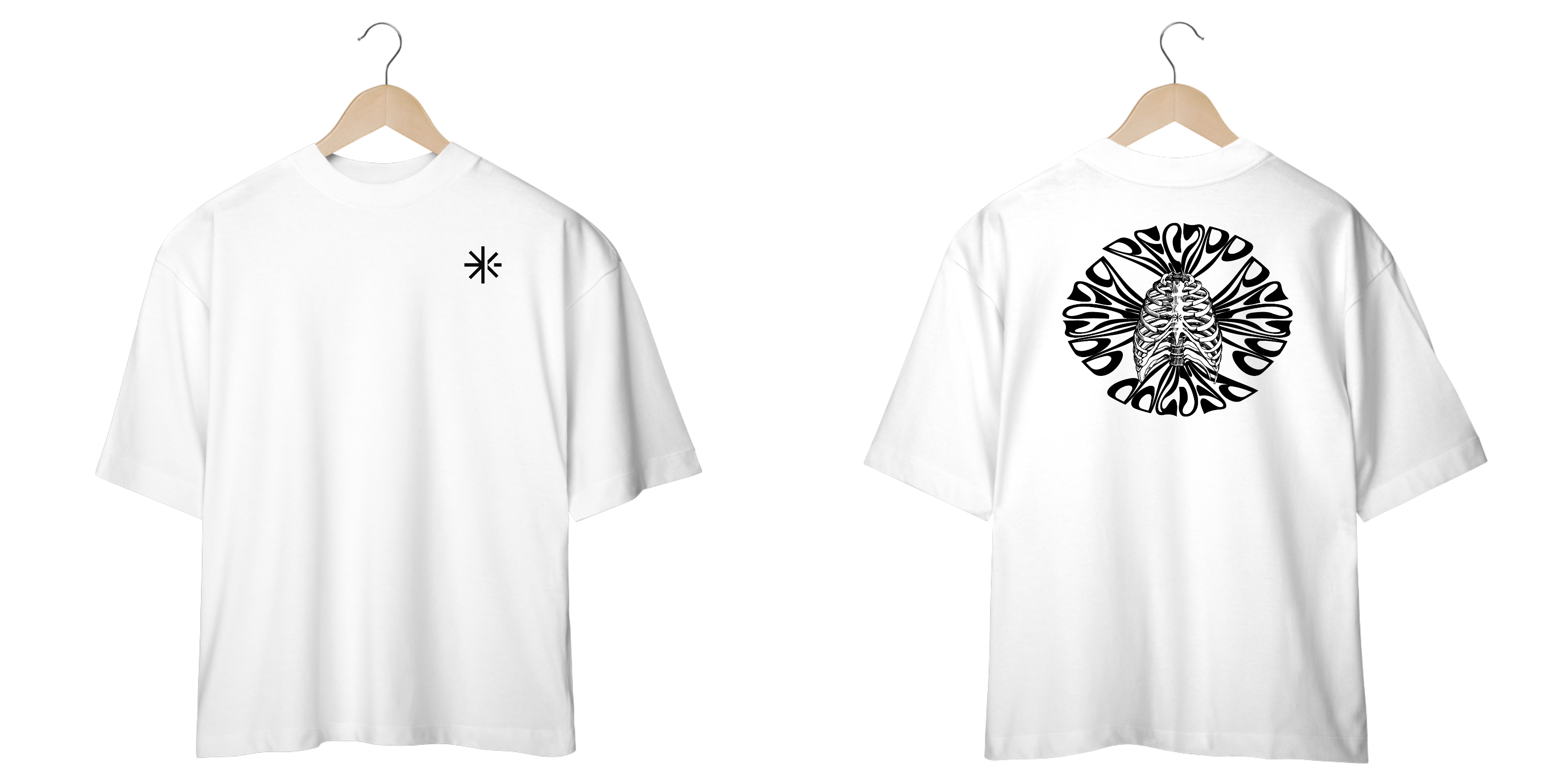 Oversized Human (estampa preta)