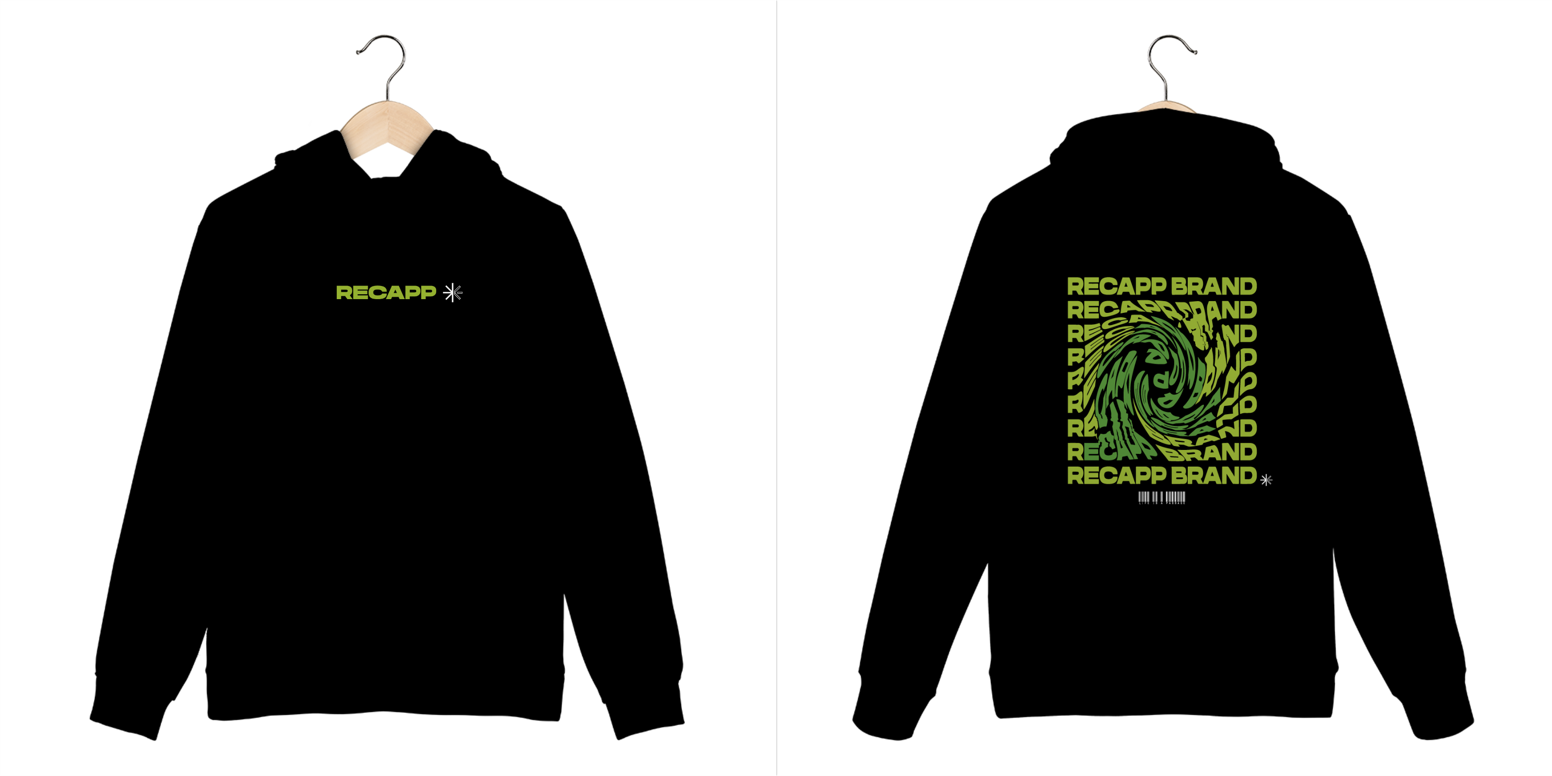 Moletom Canguru Brand (logo branca)