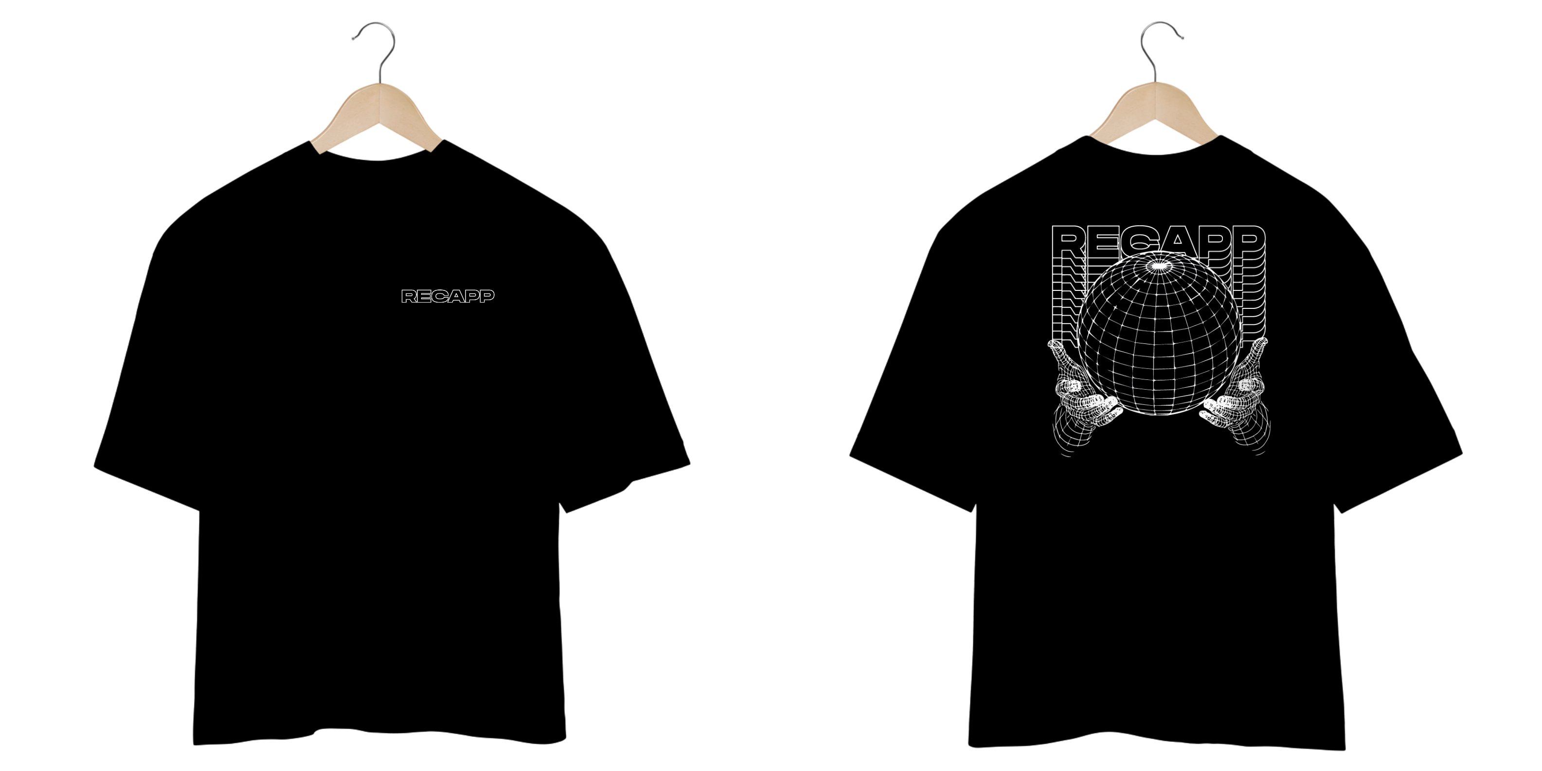 Oversized World (estampa branca)