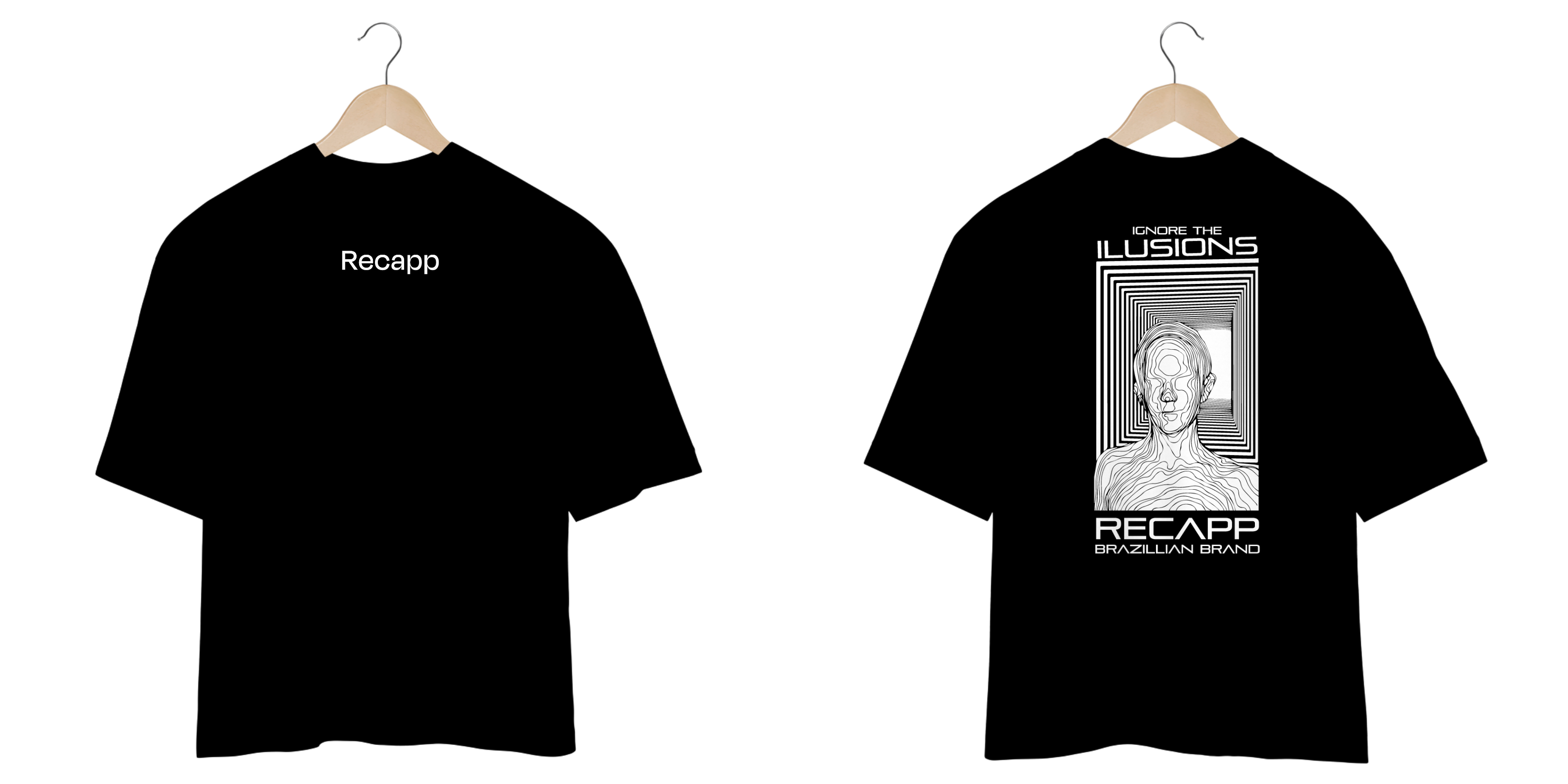 Oversized Ilusions (estampa branca)