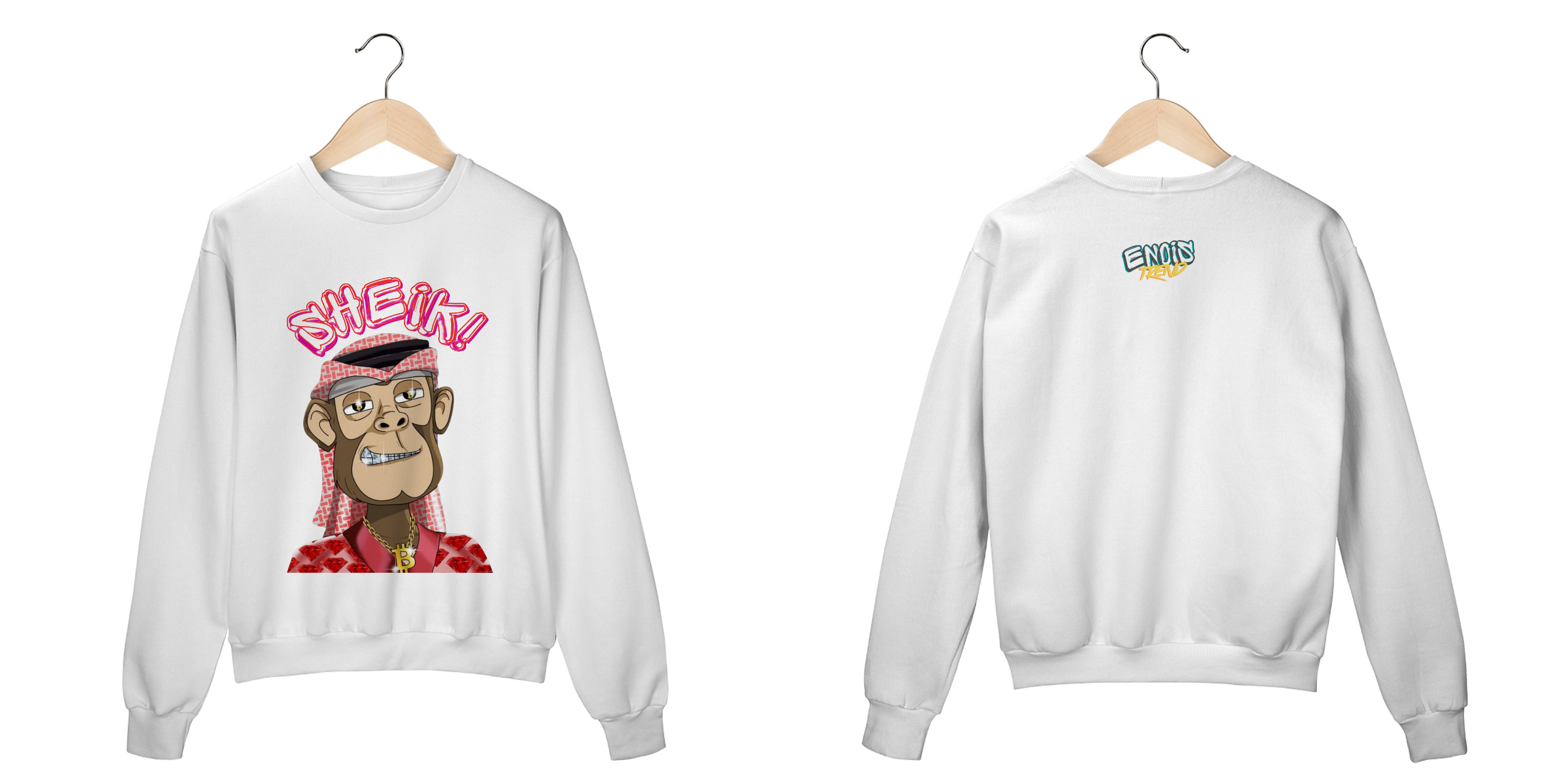 Moletom Fechado ENOIS, NFTs Sheik