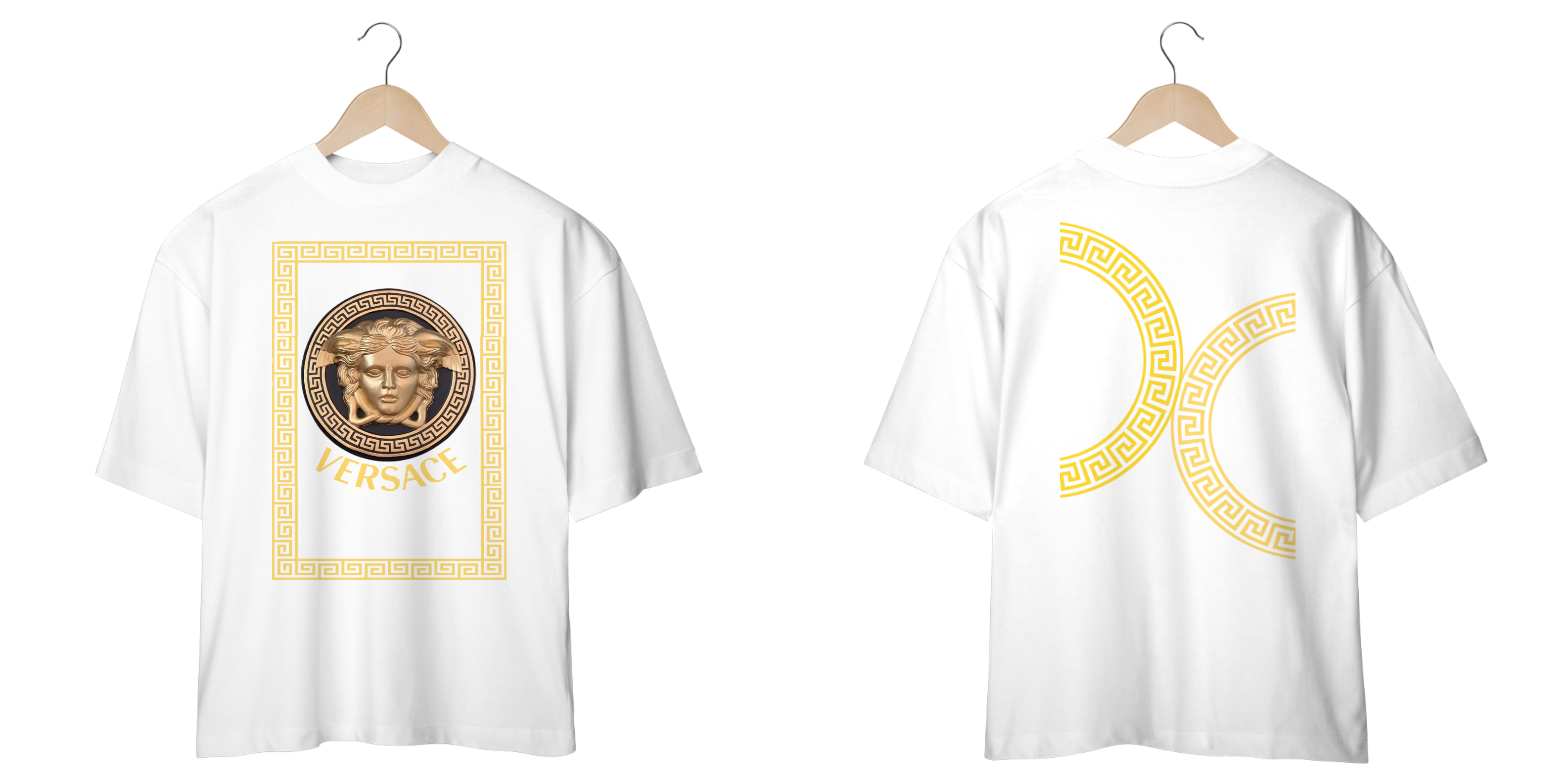 Camisa Oversized Versace Vintage